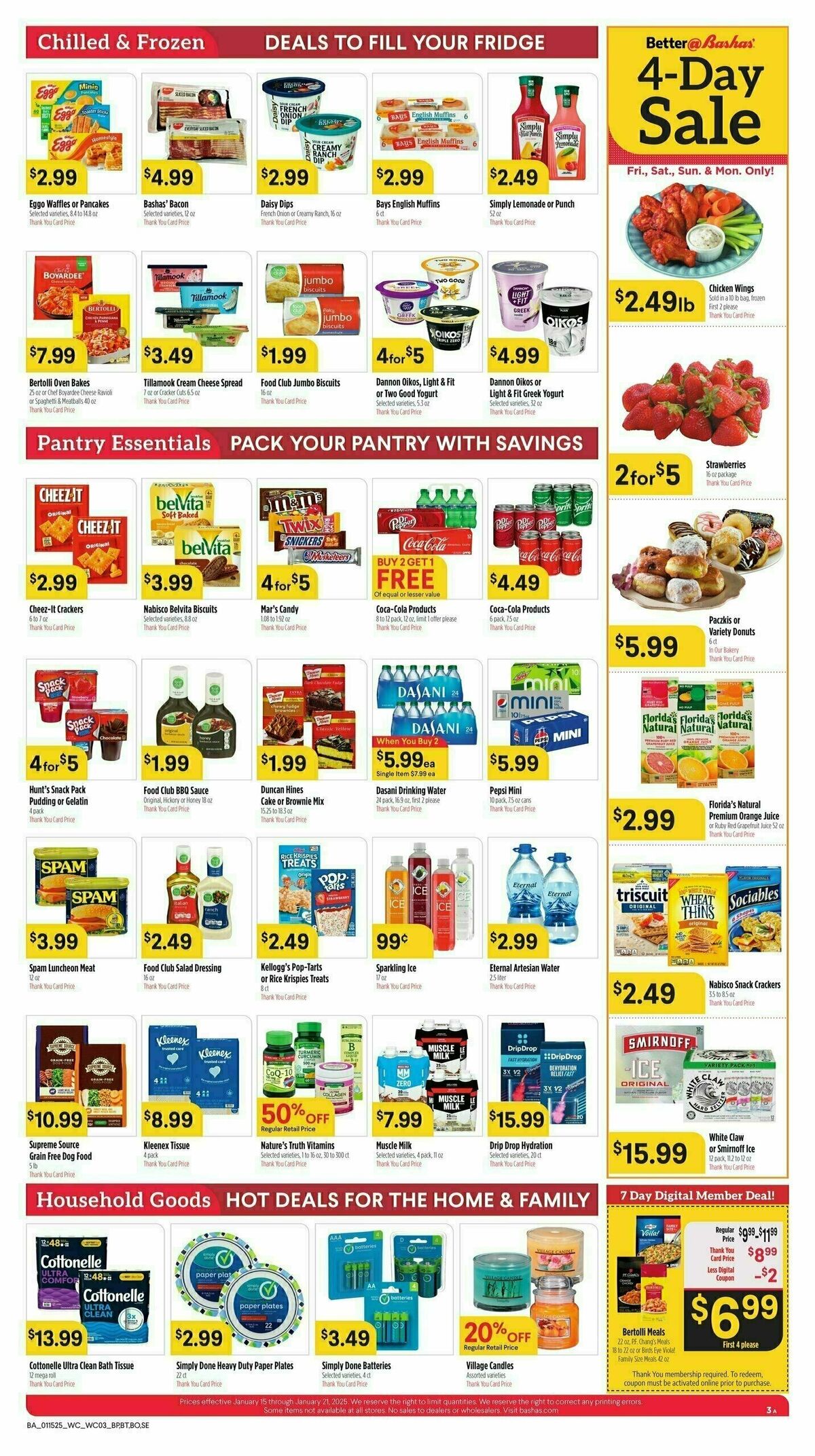 Bashas Weekly Ad from January 15