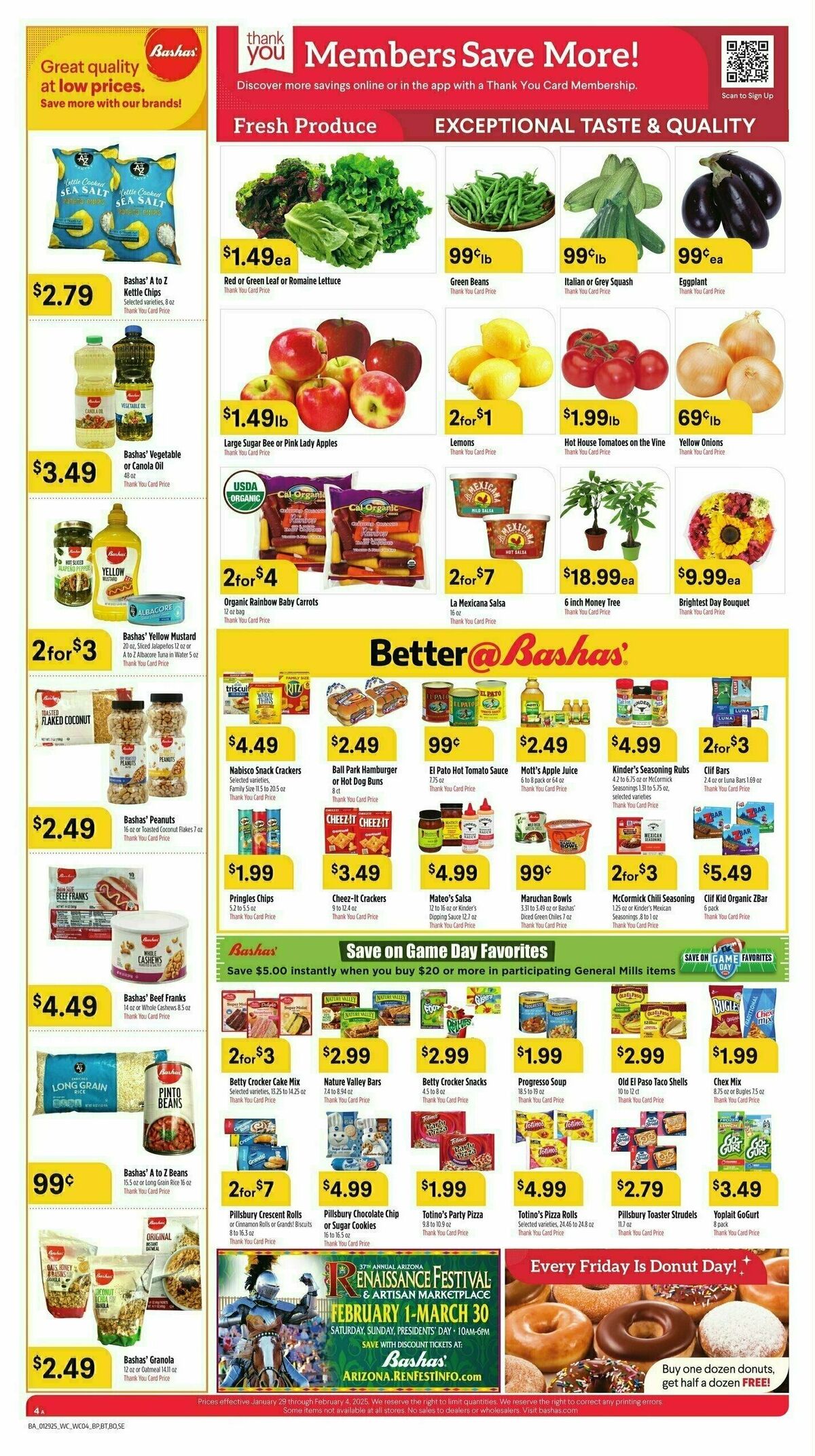 Bashas Weekly Ad from January 29