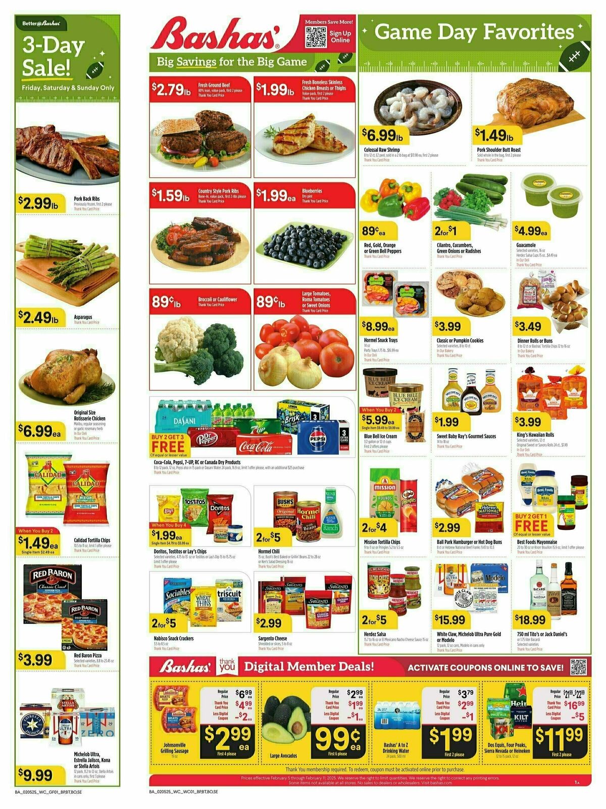 Bashas Weekly Ad from February 5
