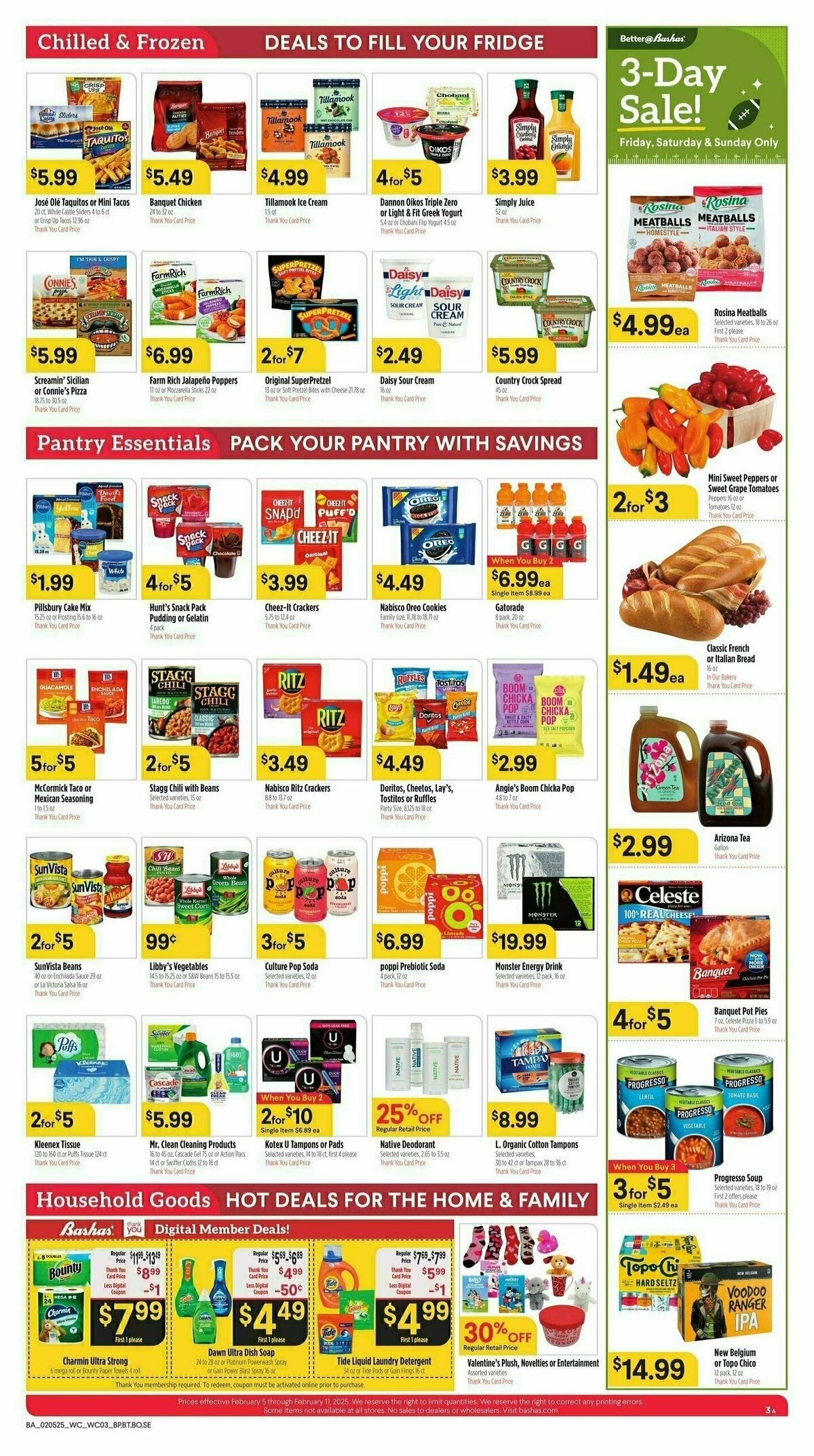 Bashas Weekly Ad from February 5