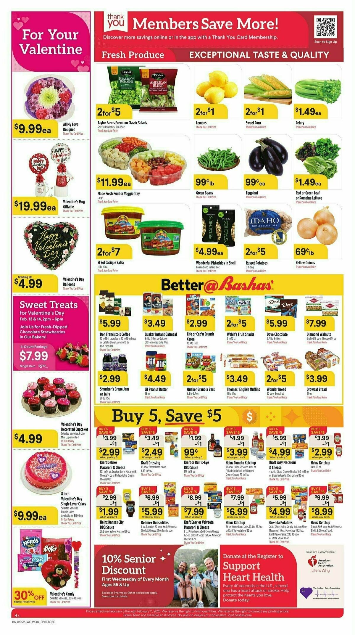 Bashas Weekly Ad from February 5