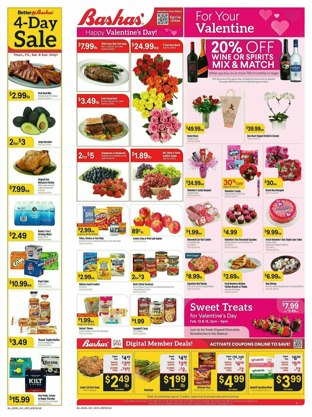 Bashas Weekly Ad from February 12