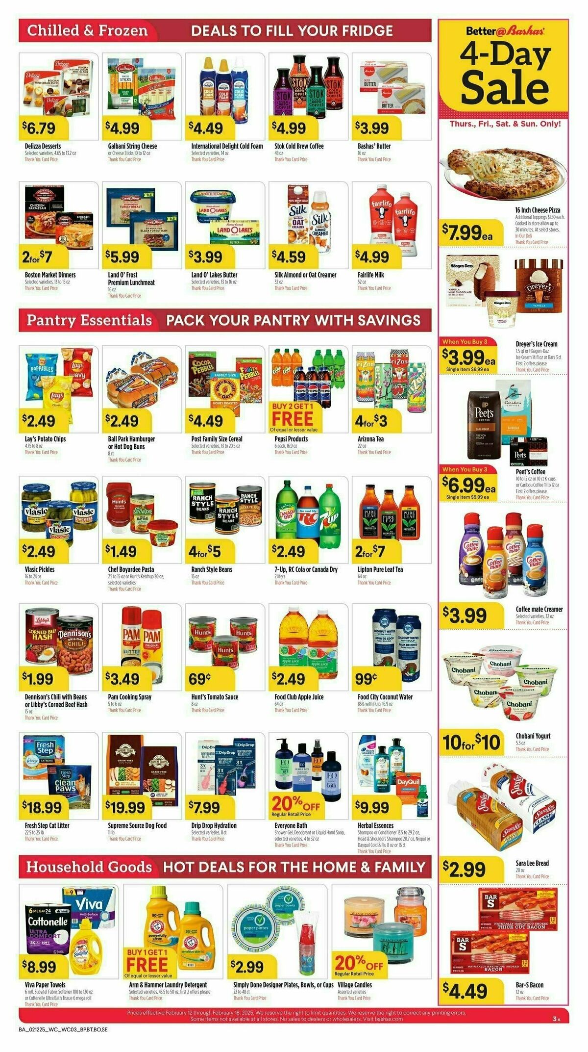 Bashas Weekly Ad from February 12