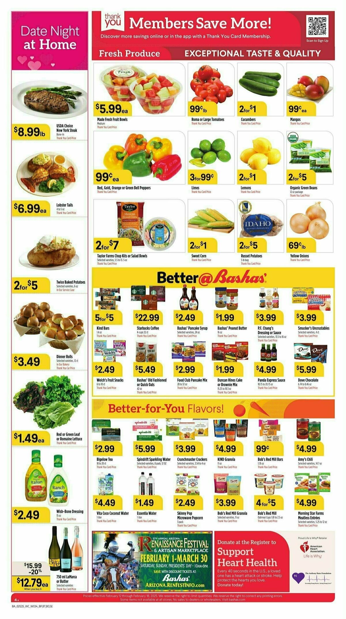 Bashas Weekly Ad from February 12