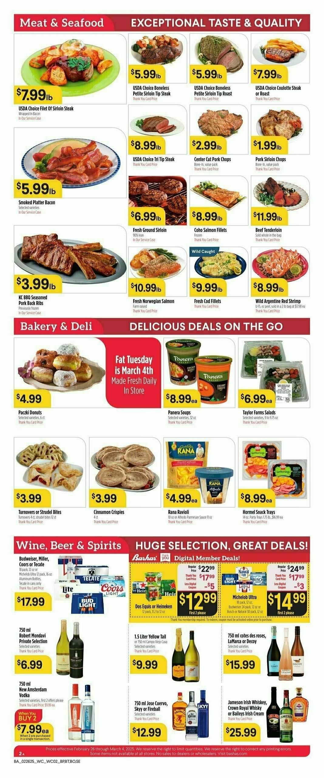 Bashas Weekly Ad from February 26
