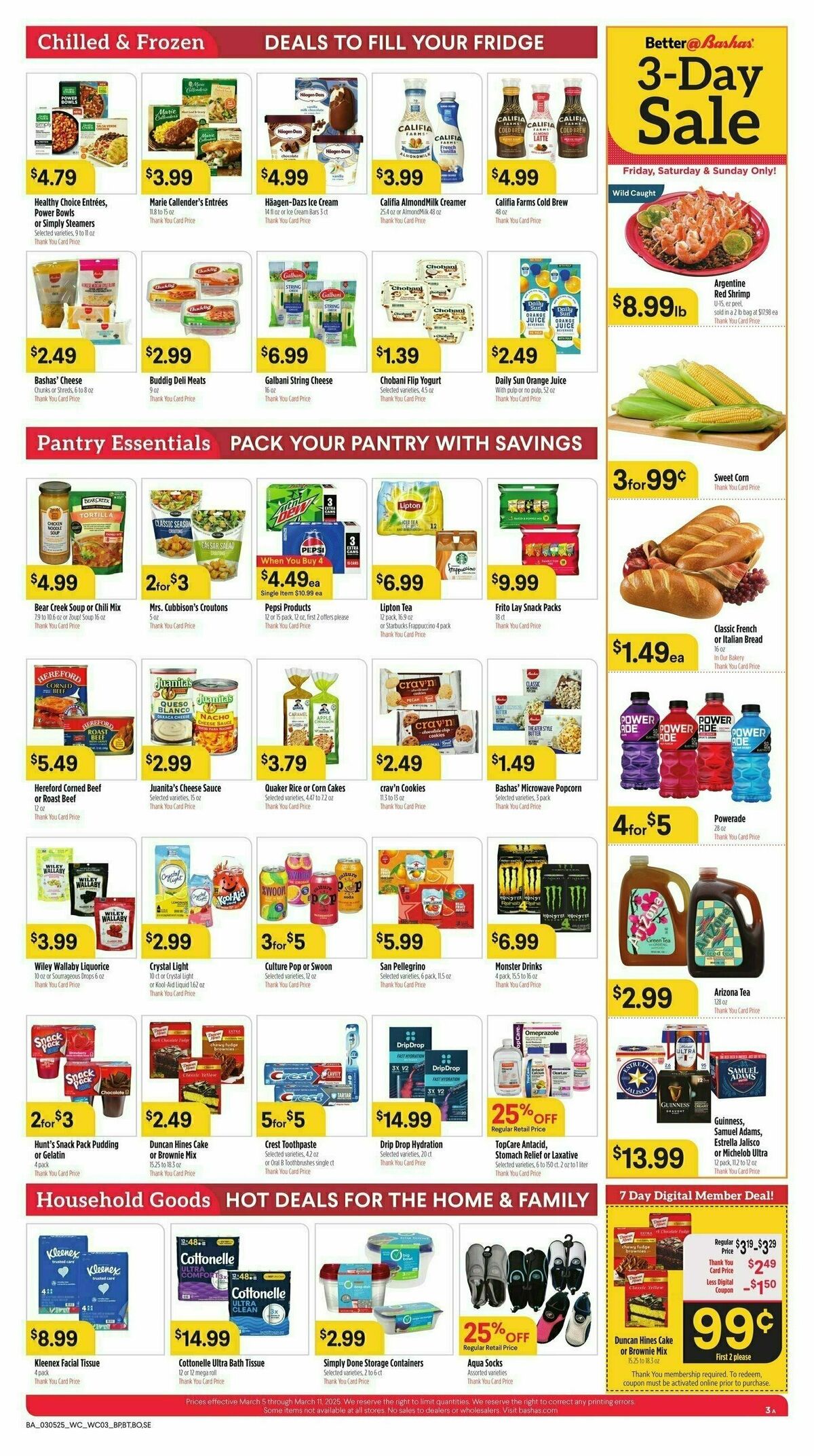 Bashas Weekly Ad from March 5