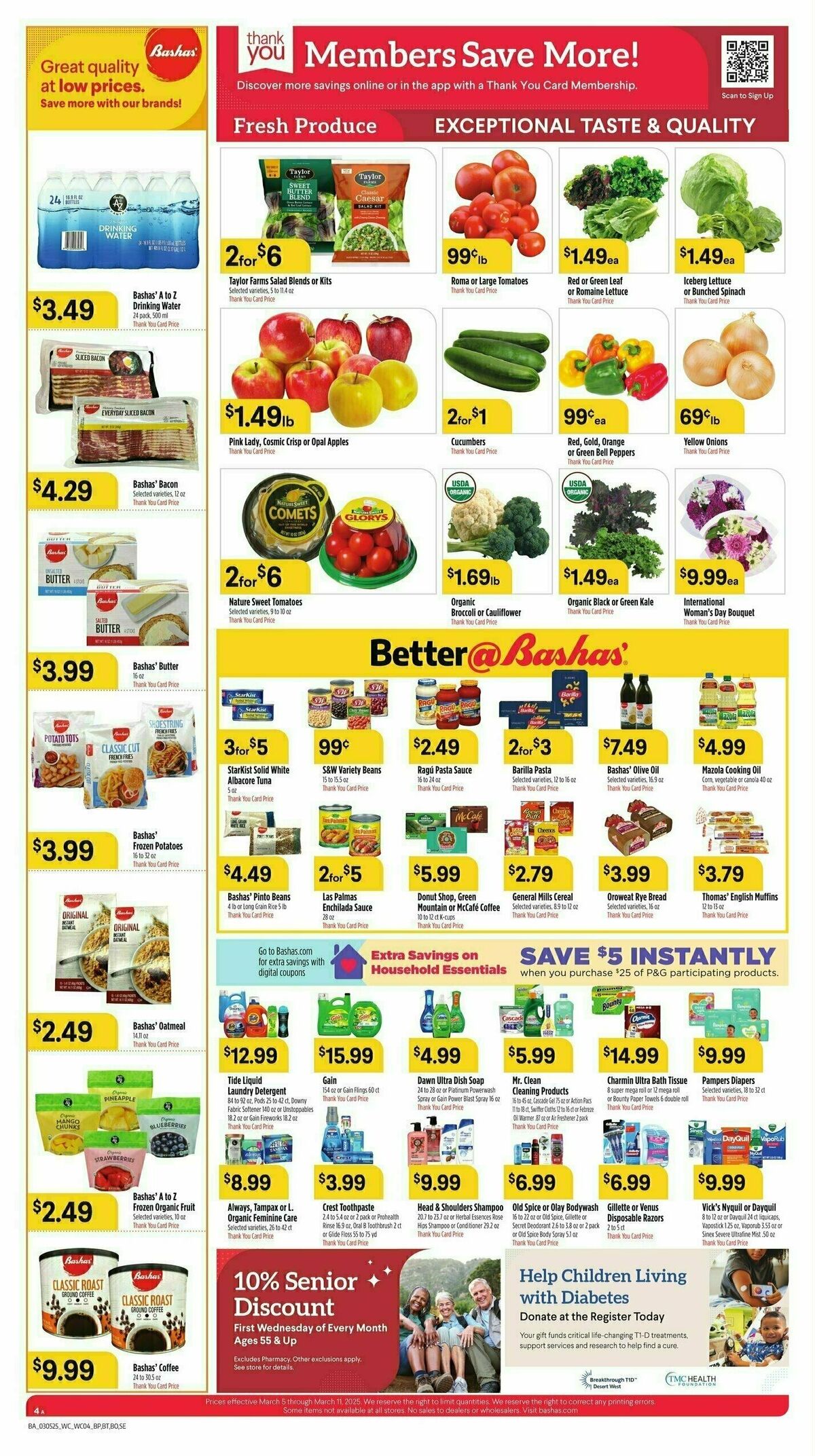 Bashas Weekly Ad from March 5