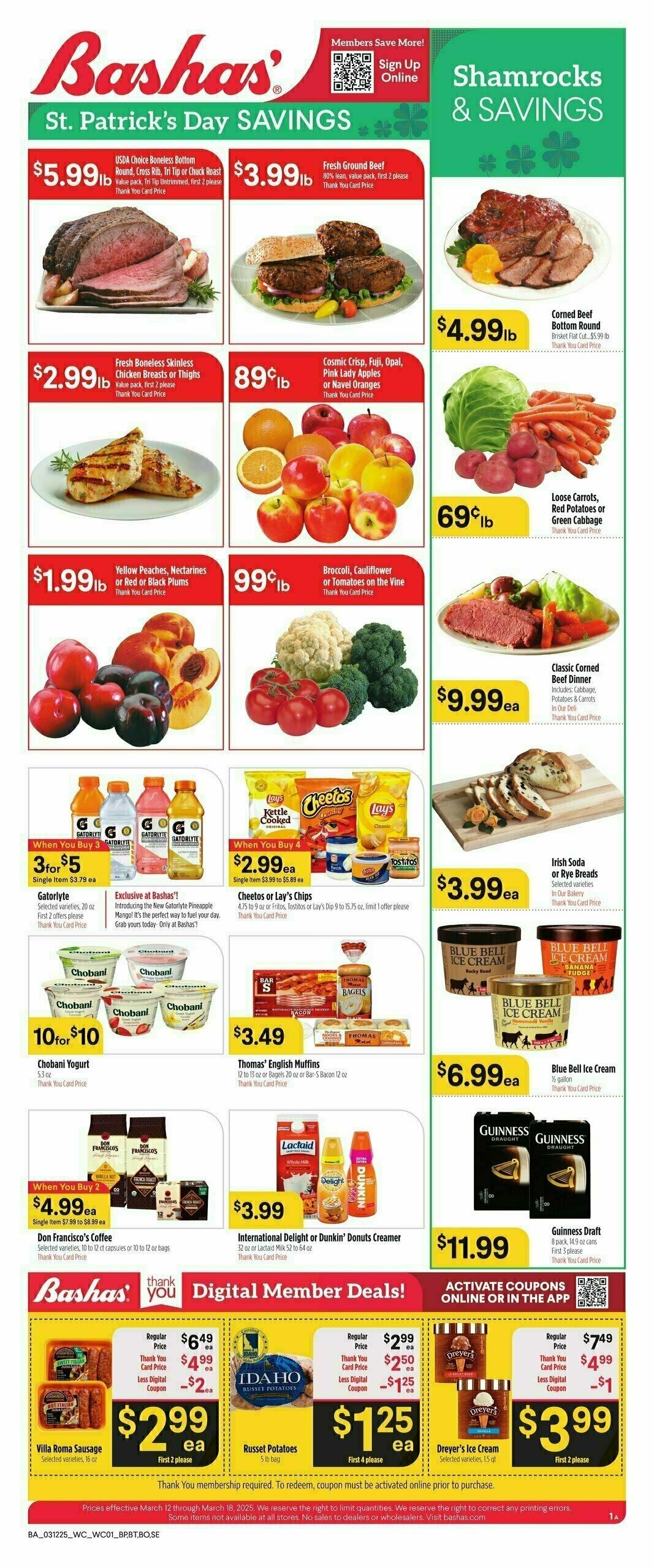 Bashas Weekly Ad from March 12