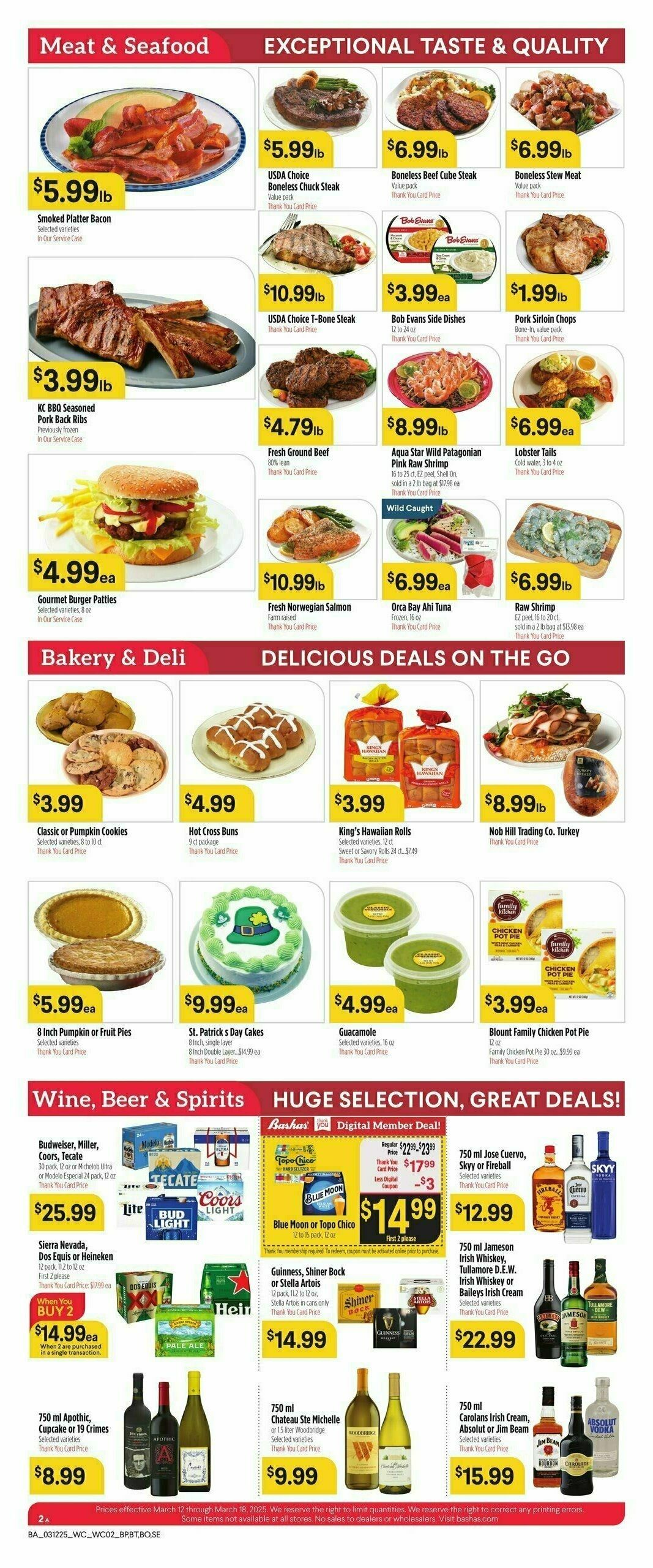 Bashas Weekly Ad from March 12