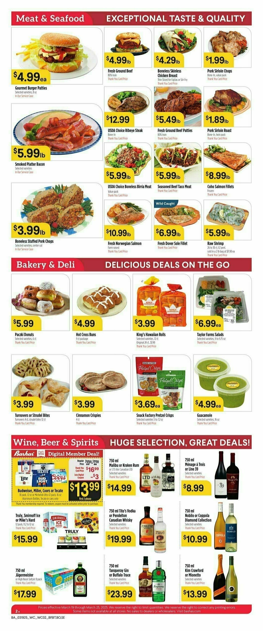 Bashas Weekly Ad from March 19