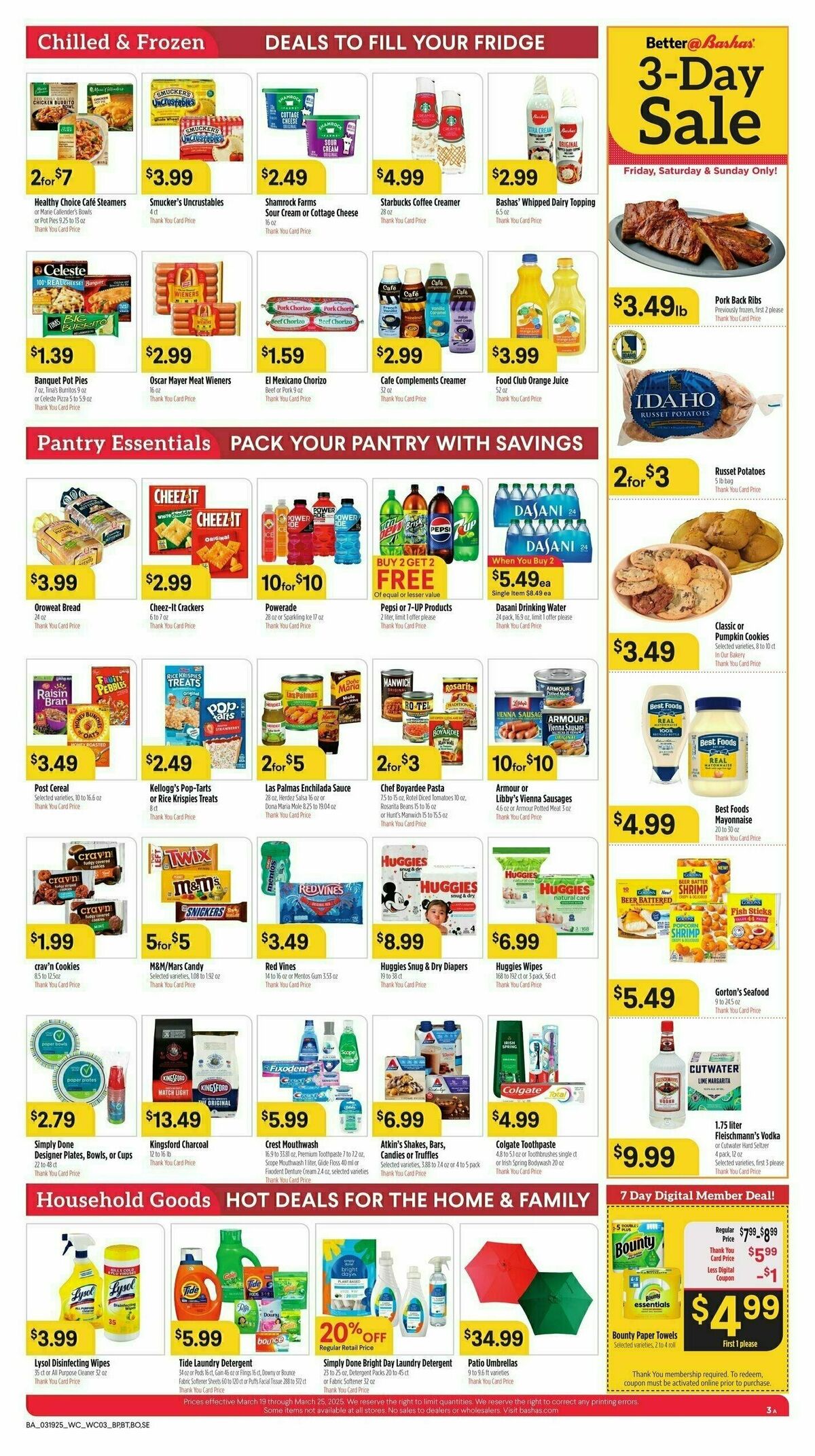Bashas Weekly Ad from March 19