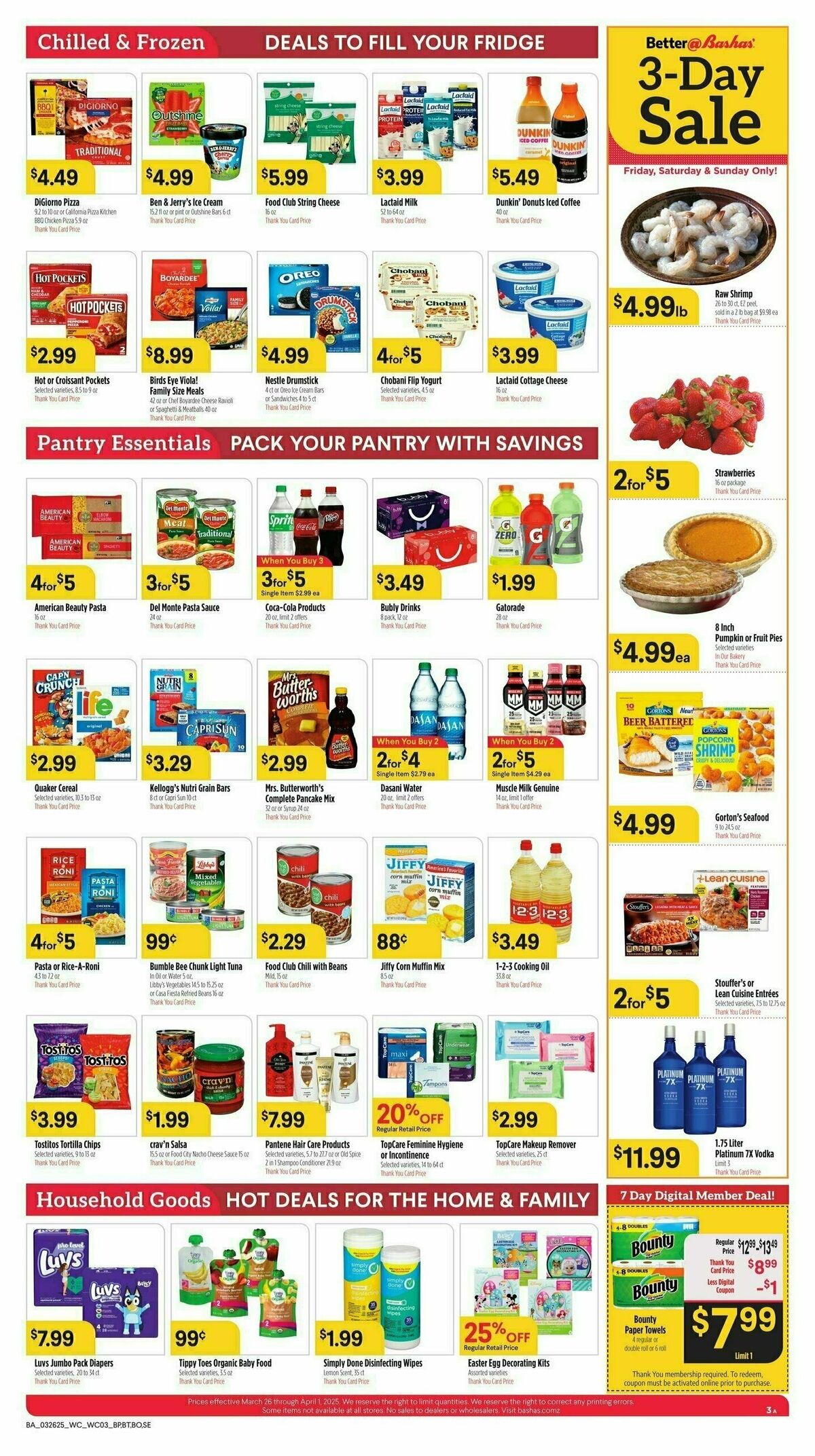 Bashas Weekly Ad from March 26