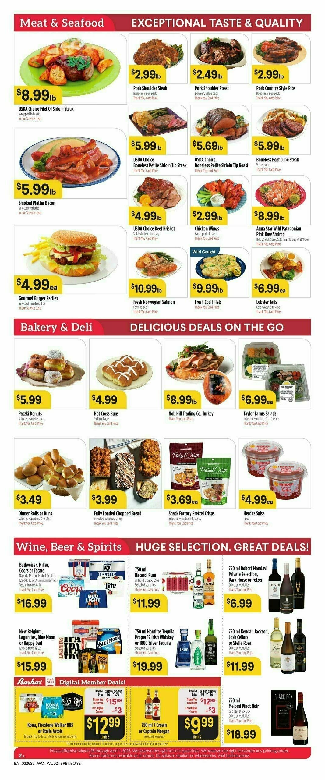 Bashas Weekly Ad from March 26