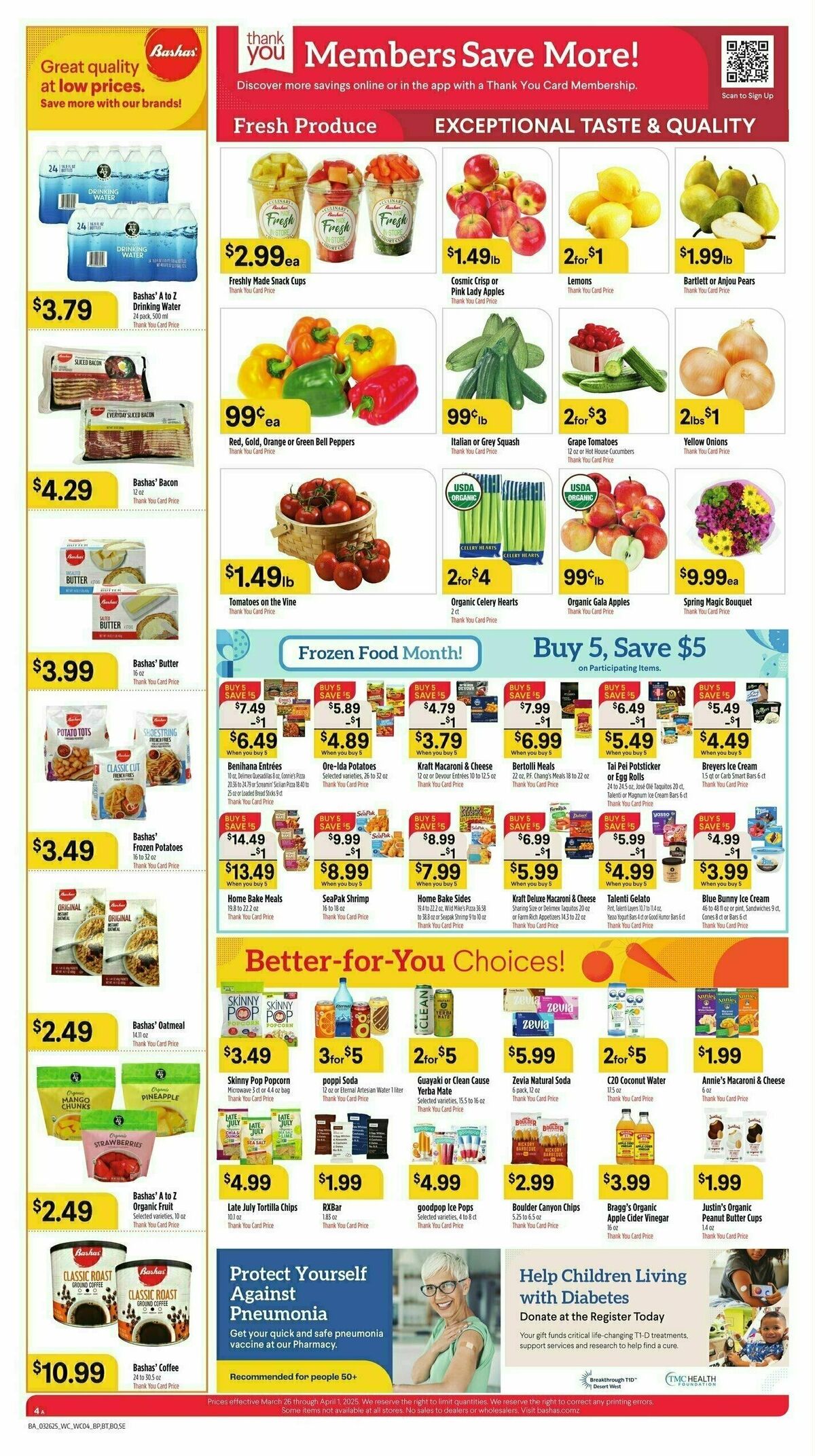 Bashas Weekly Ad from March 26