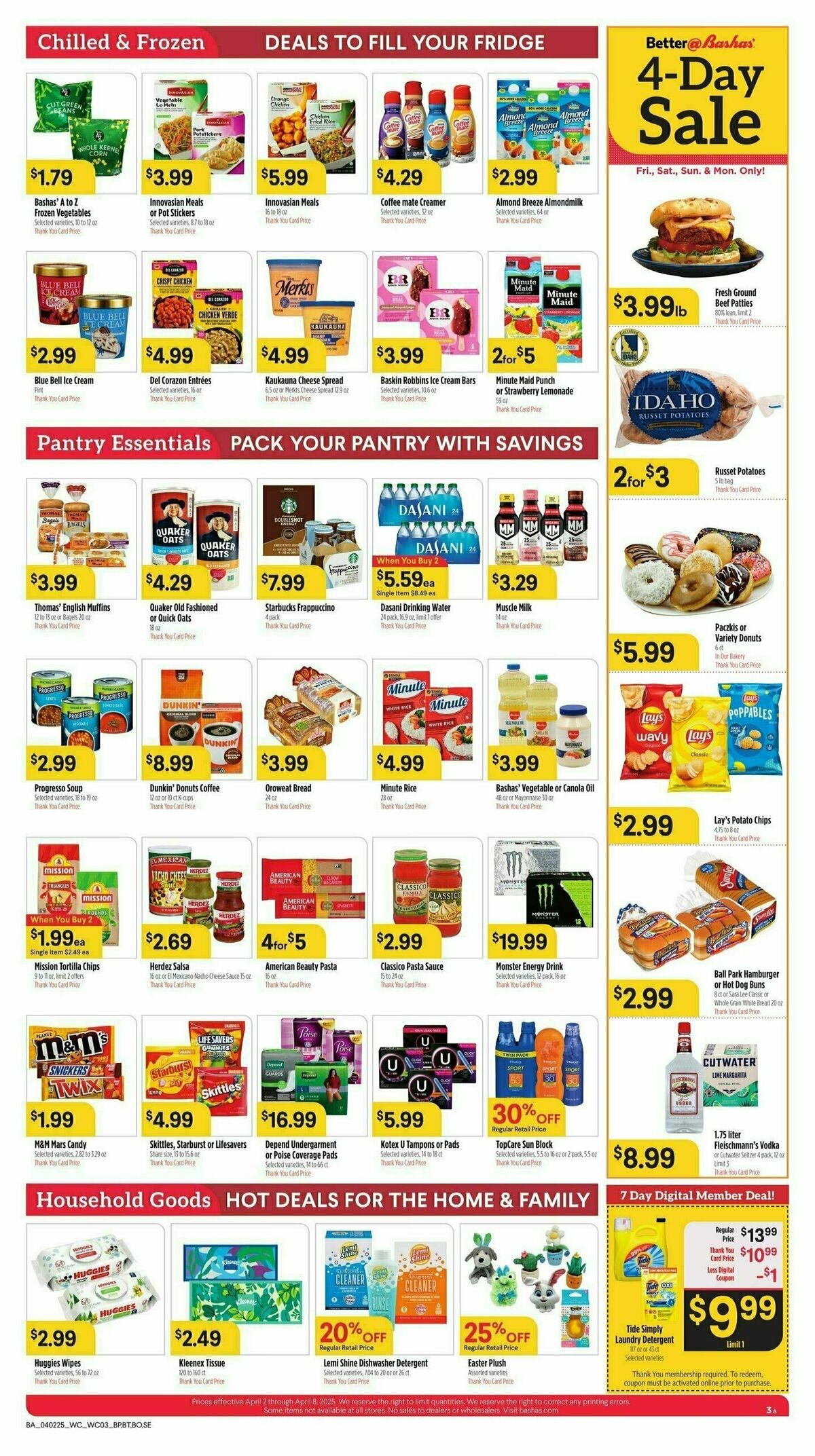 Bashas Weekly Ad from April 2