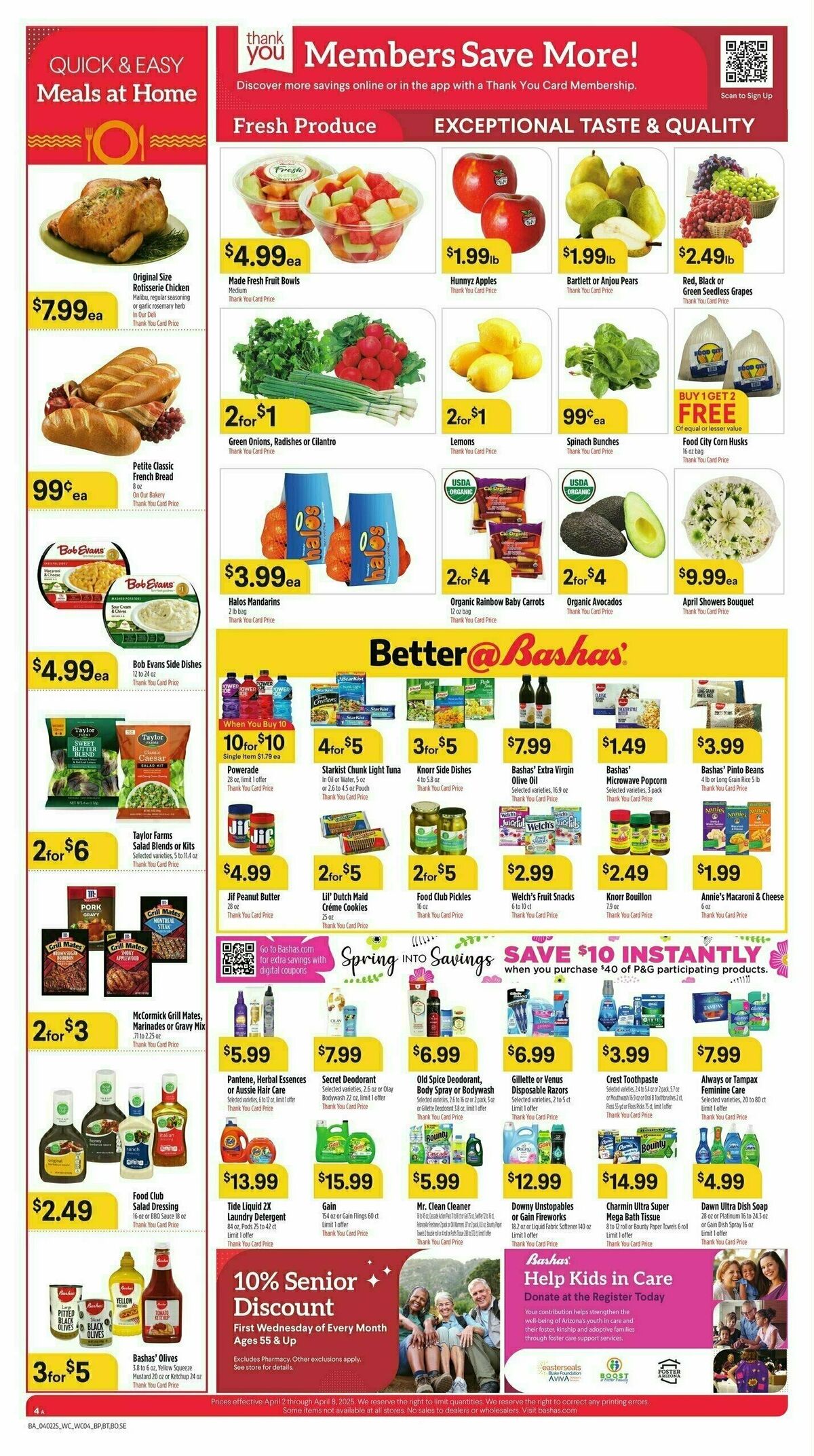 Bashas Weekly Ad from April 2
