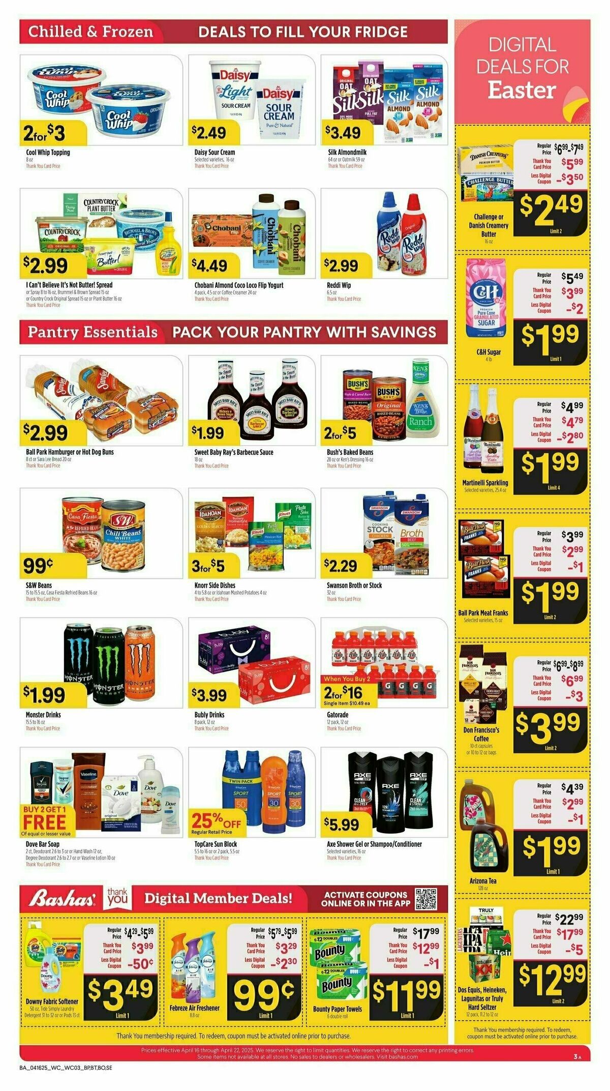 Bashas Weekly Ad from April 16