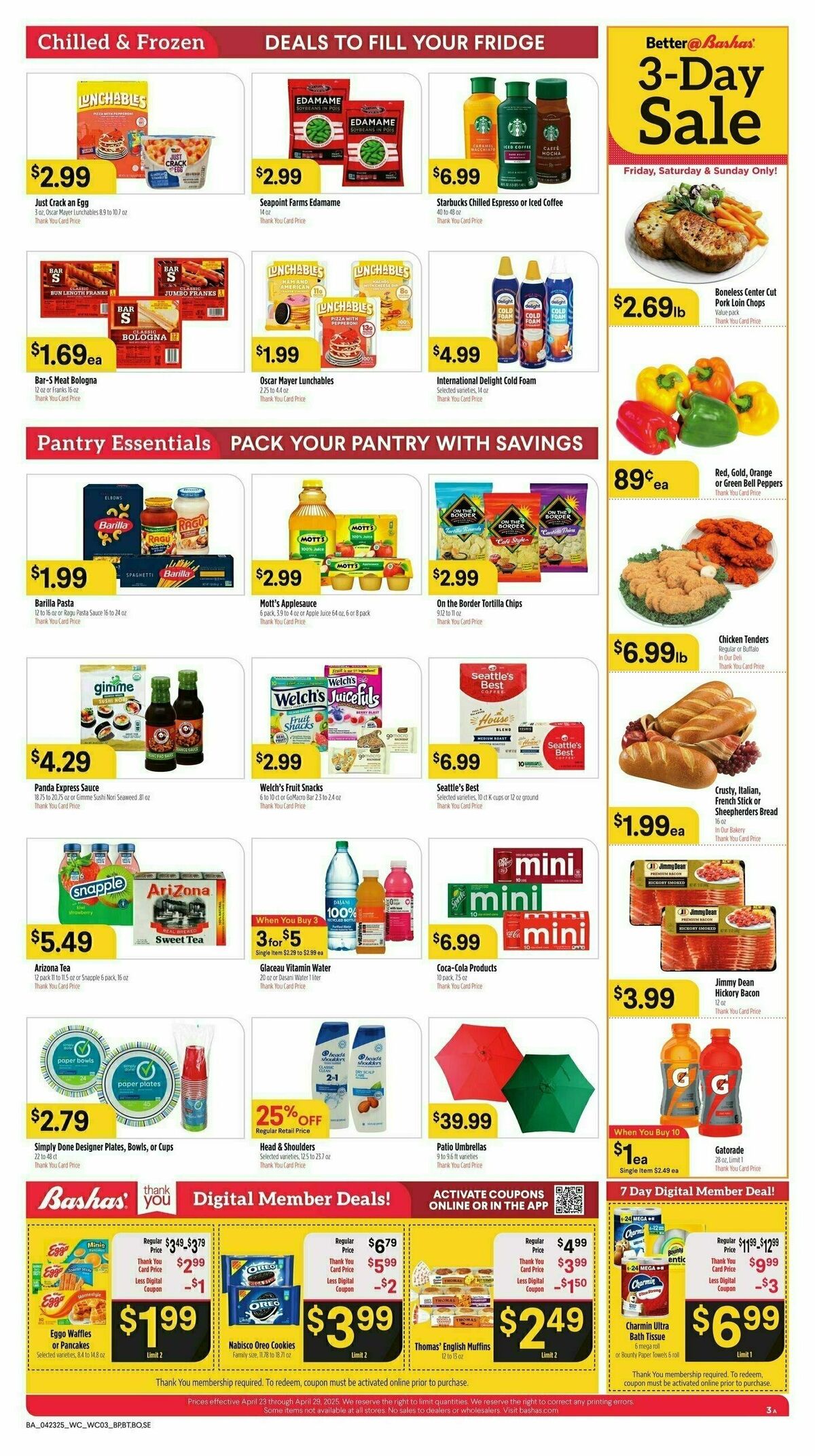 Bashas Weekly Ad from April 23