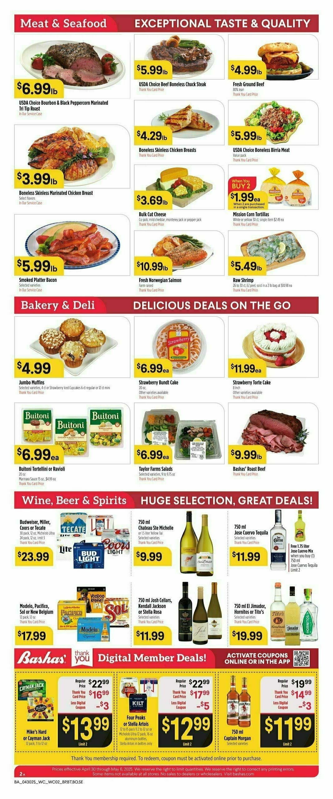 Bashas Weekly Ad from April 30