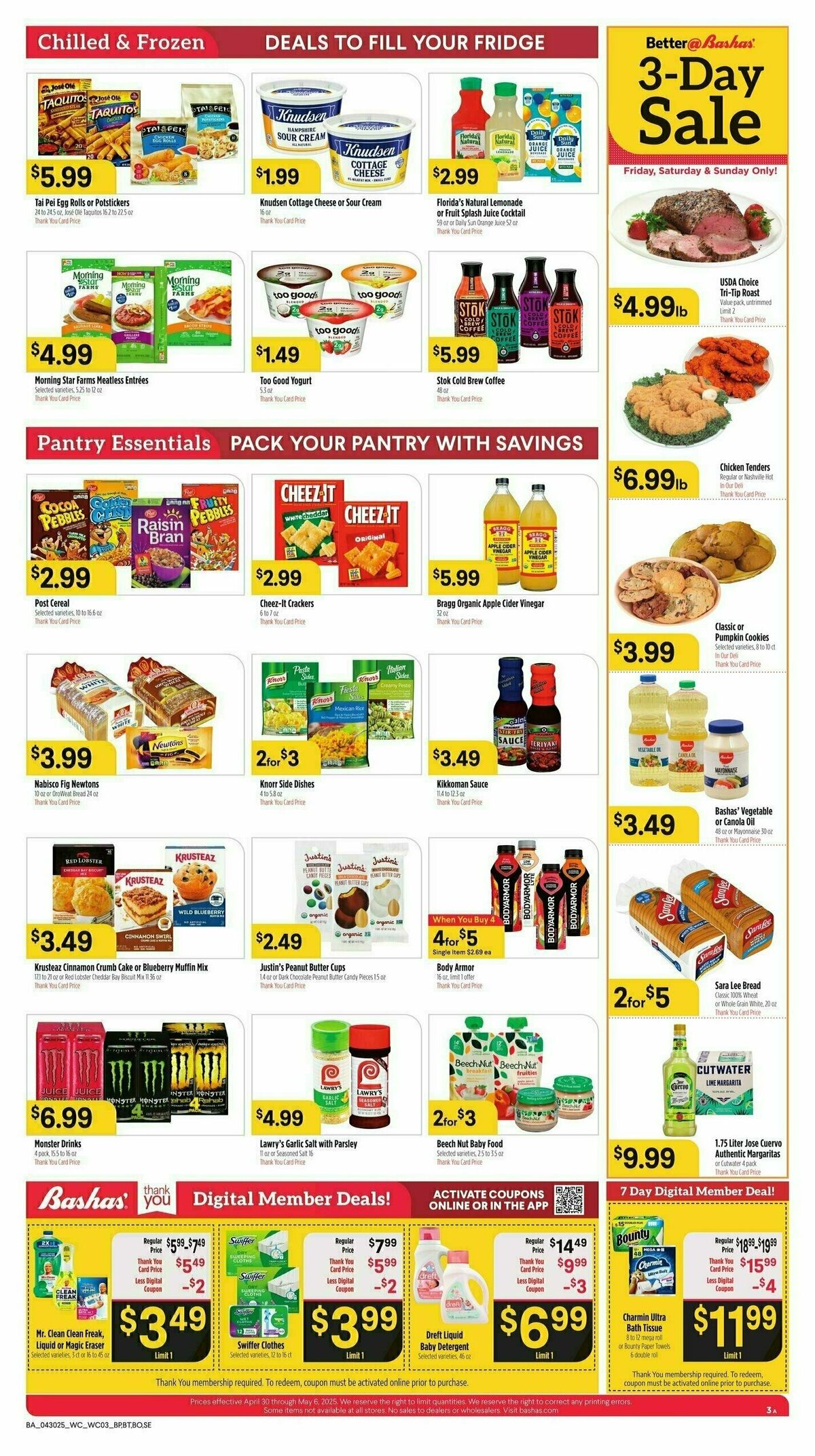 Bashas Weekly Ad from April 30