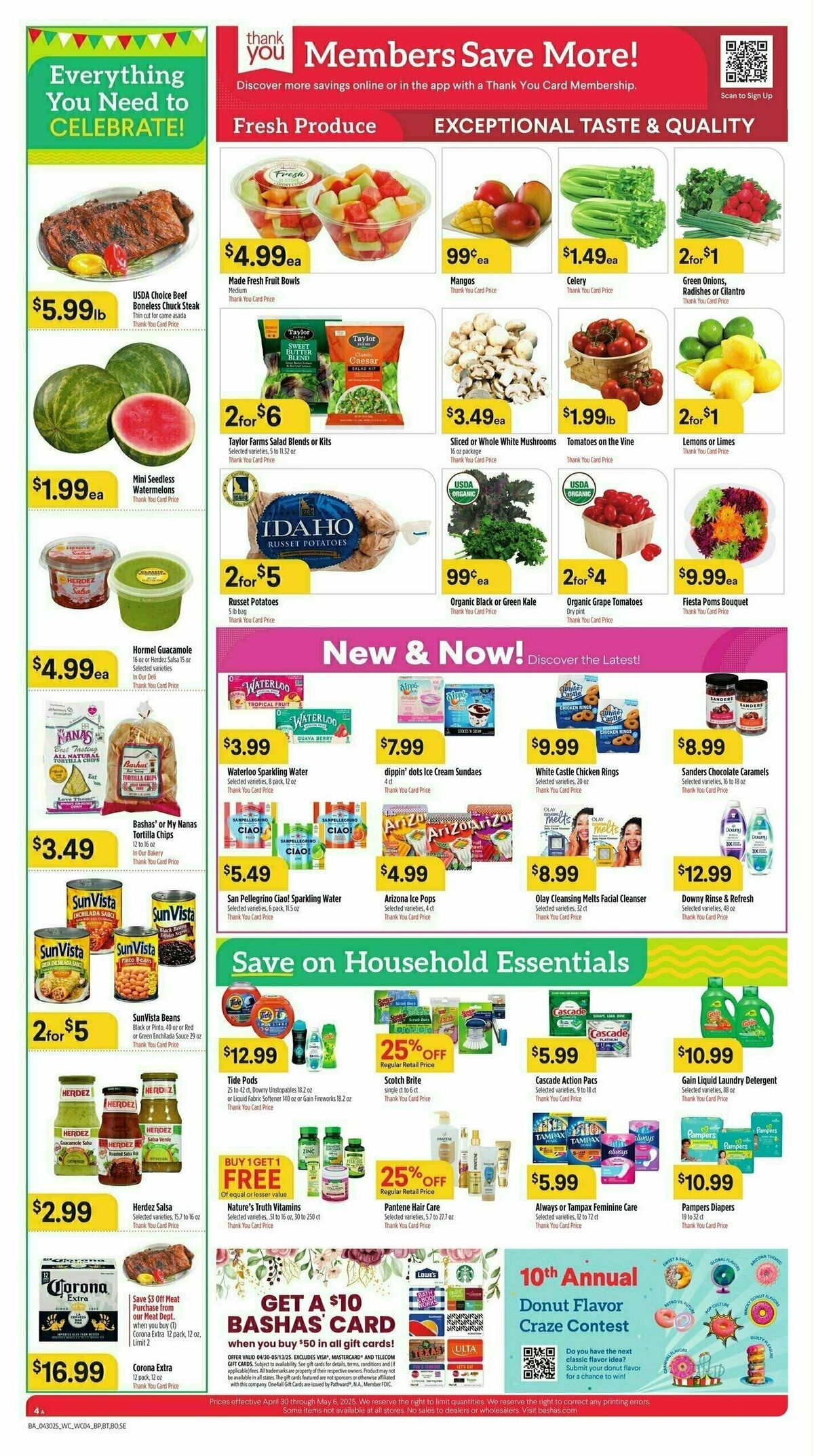 Bashas Weekly Ad from April 30