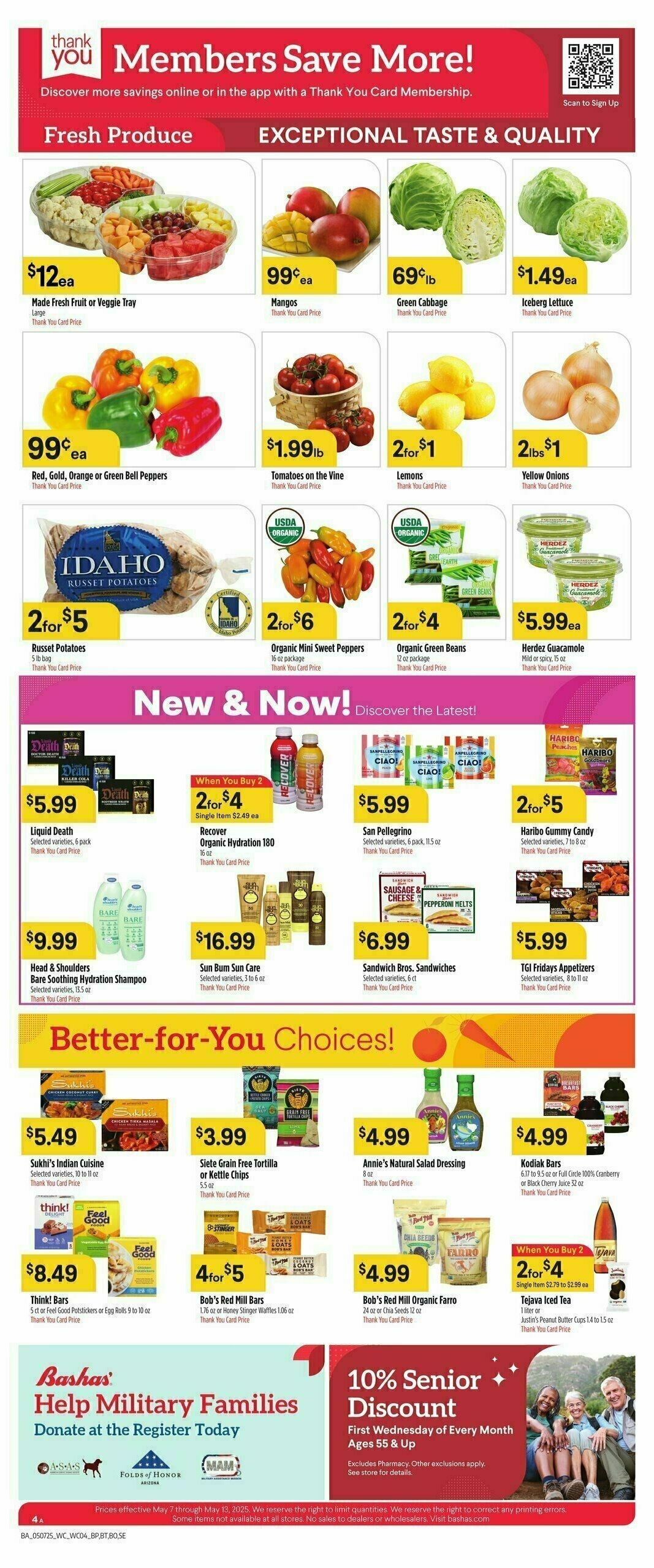 Bashas Weekly Ad from May 7