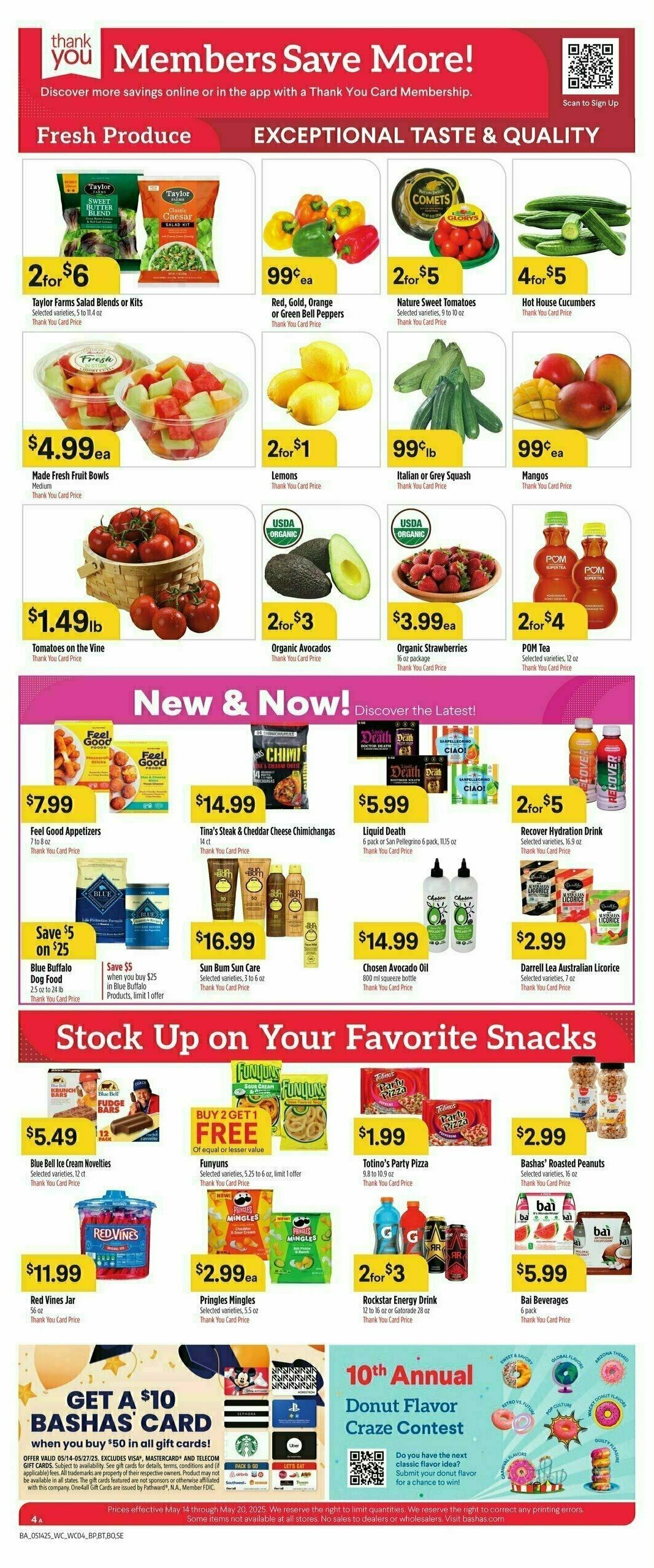 Bashas Weekly Ad from May 14