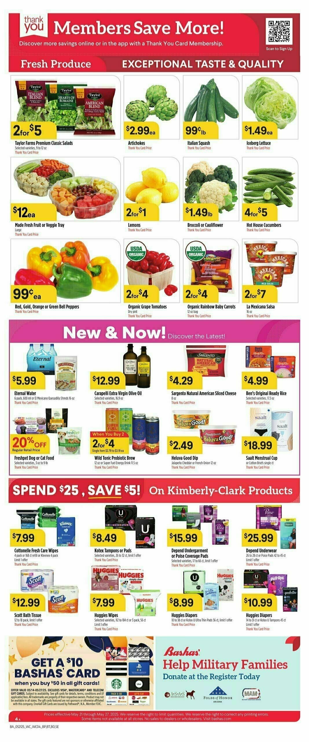 Bashas Weekly Ad from May 21