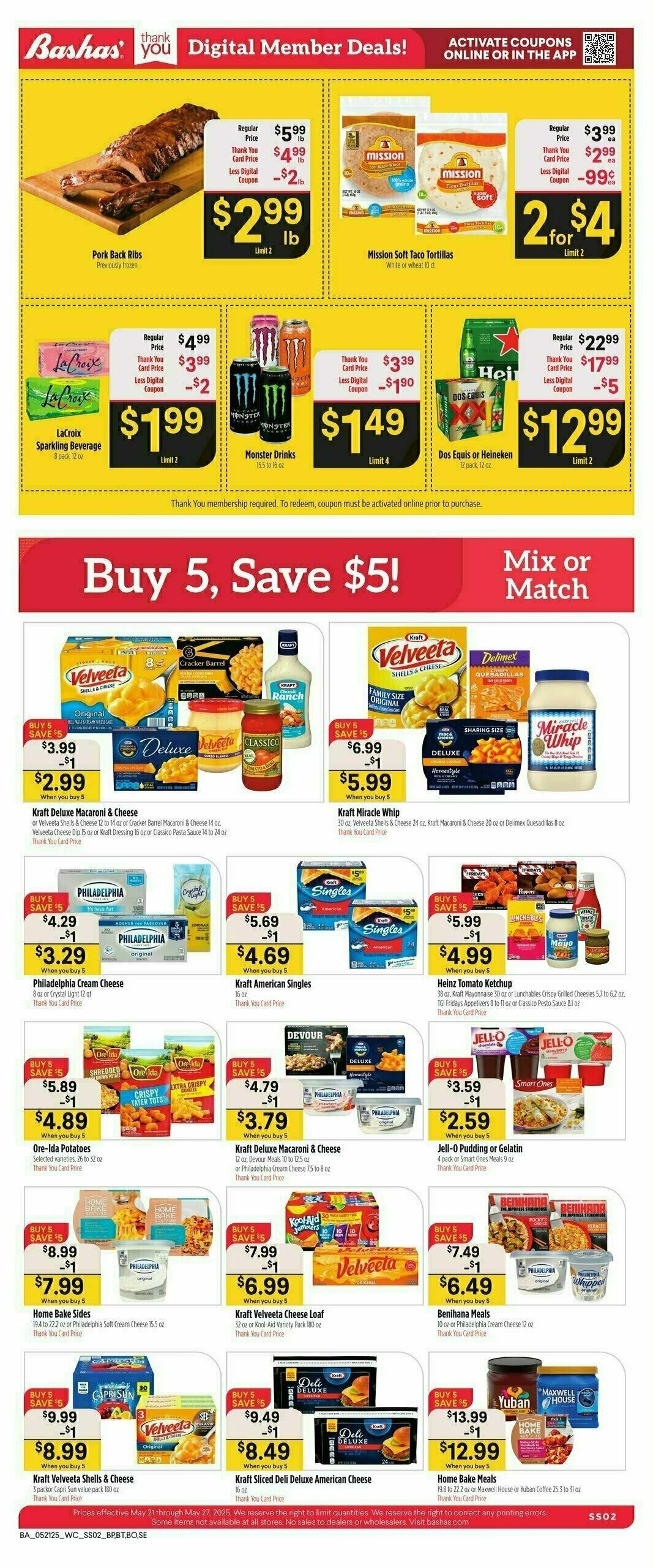 Bashas Weekly Ad from May 21