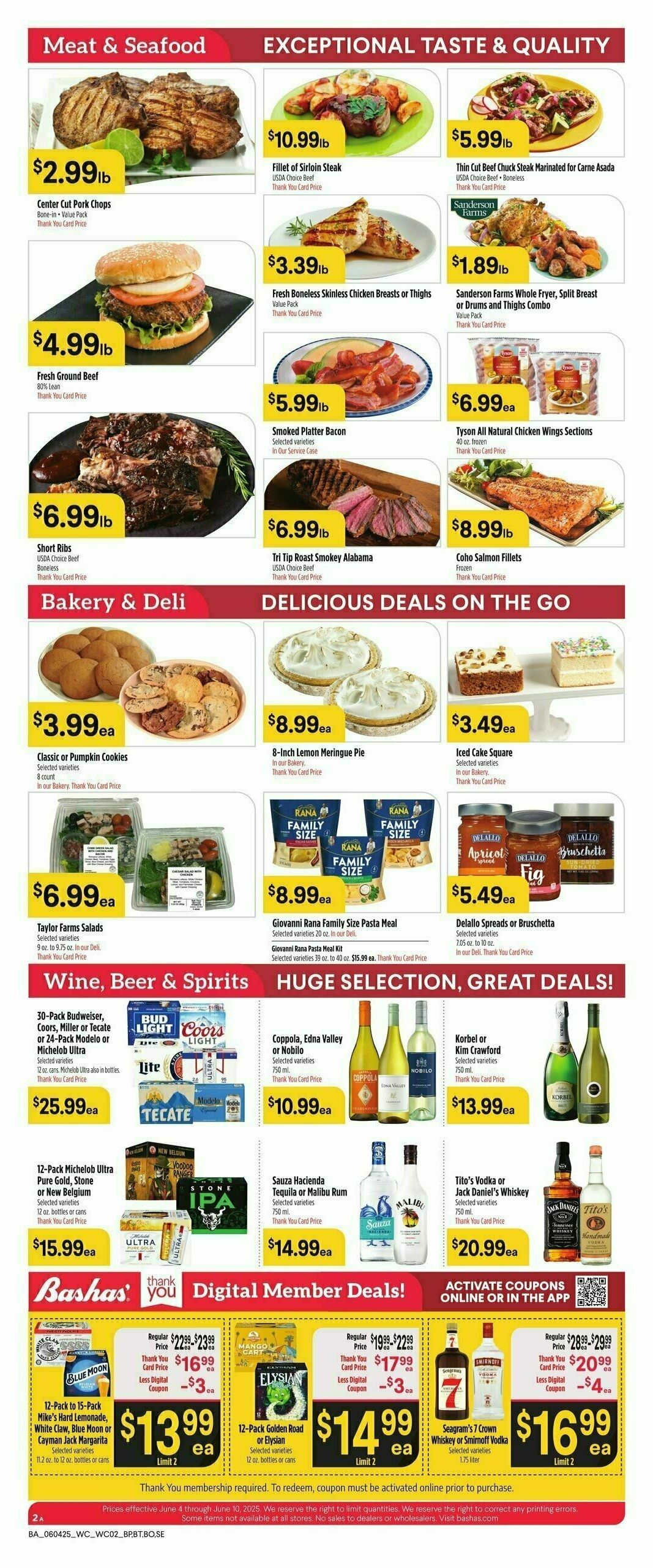 Bashas Weekly Ad from June 4