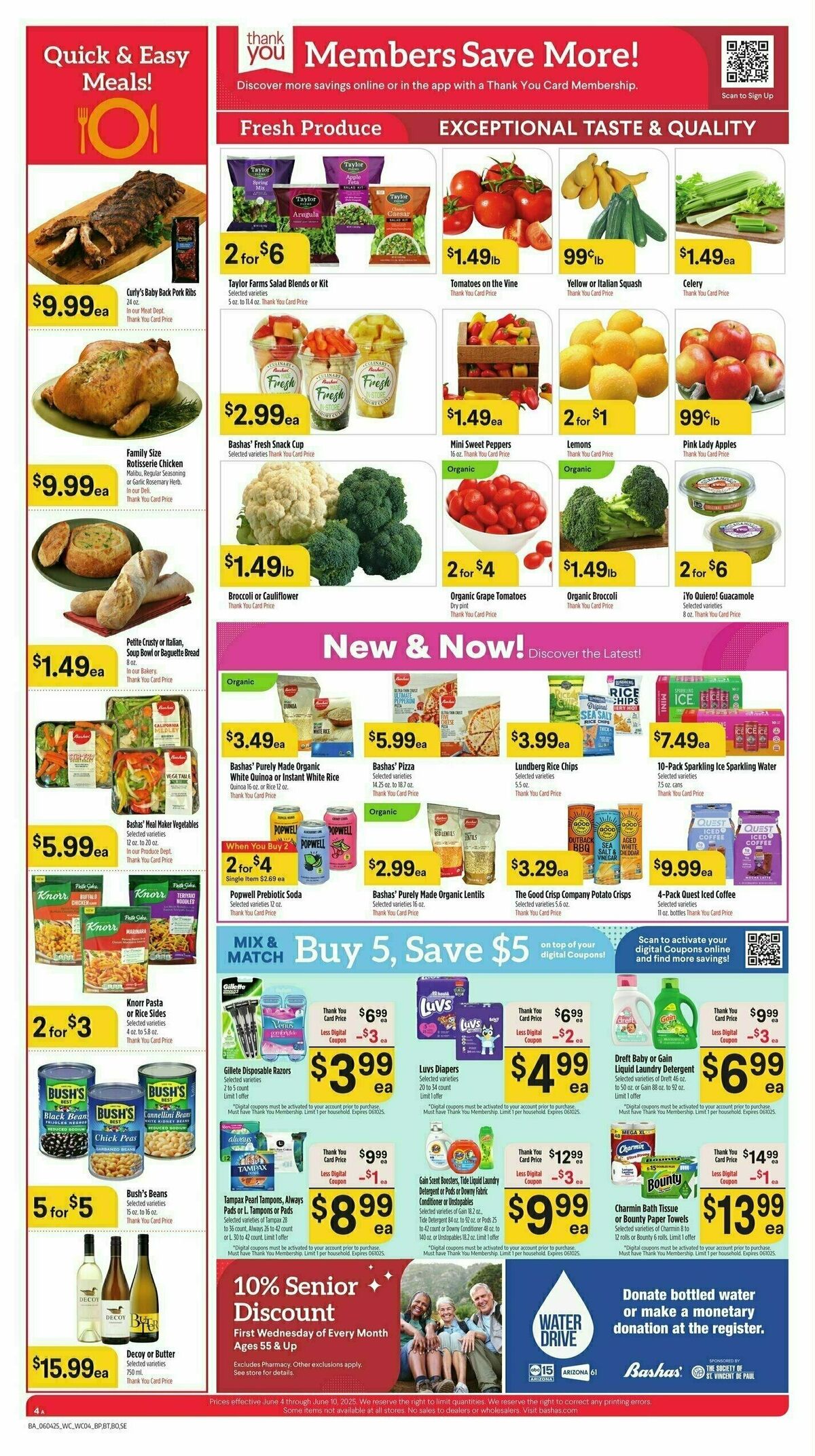 Bashas Weekly Ad from June 4