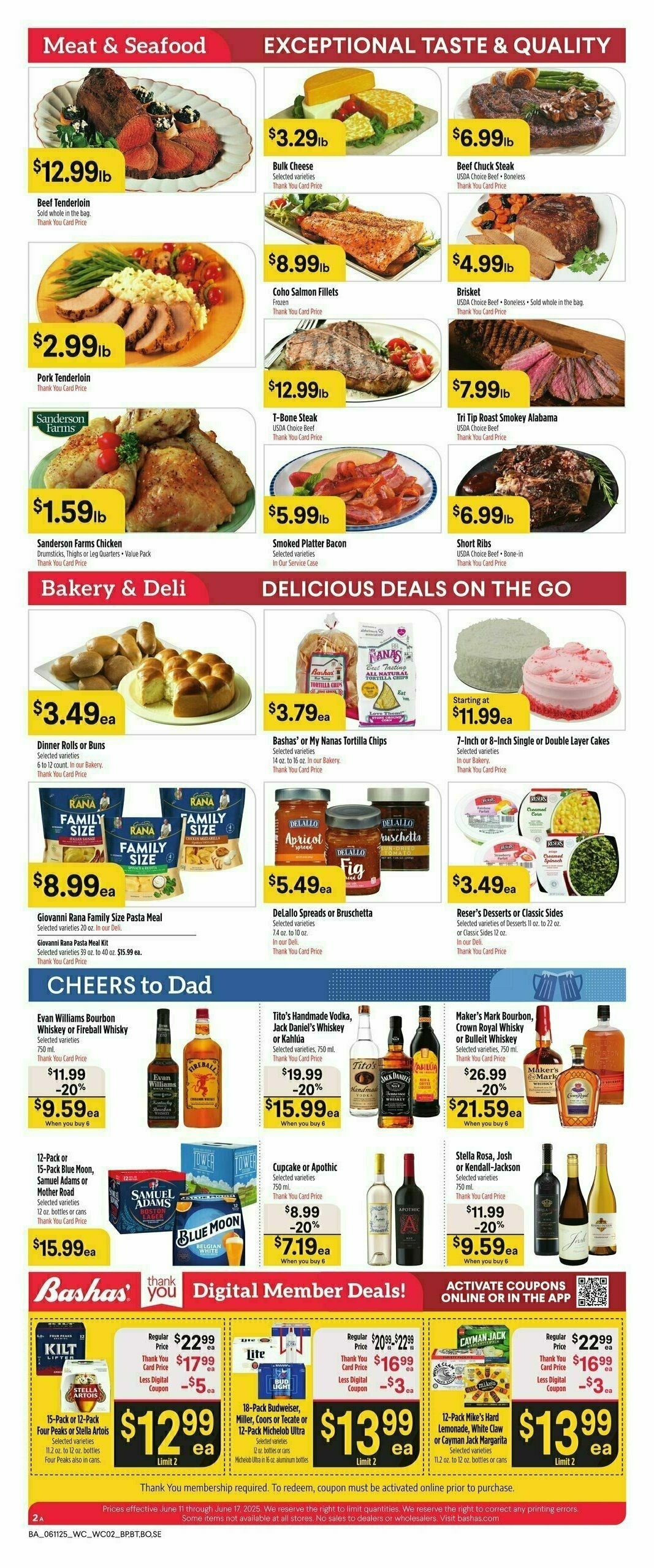 Bashas Weekly Ad from June 11