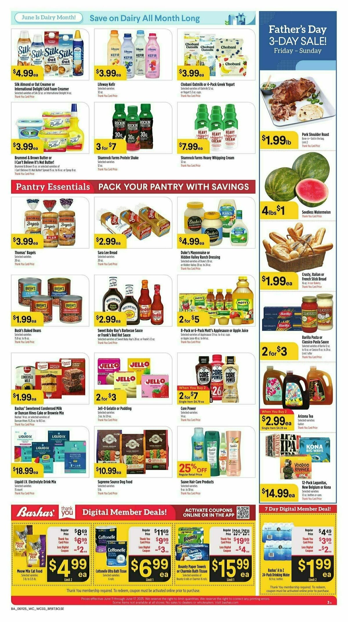 Bashas Weekly Ad from June 11