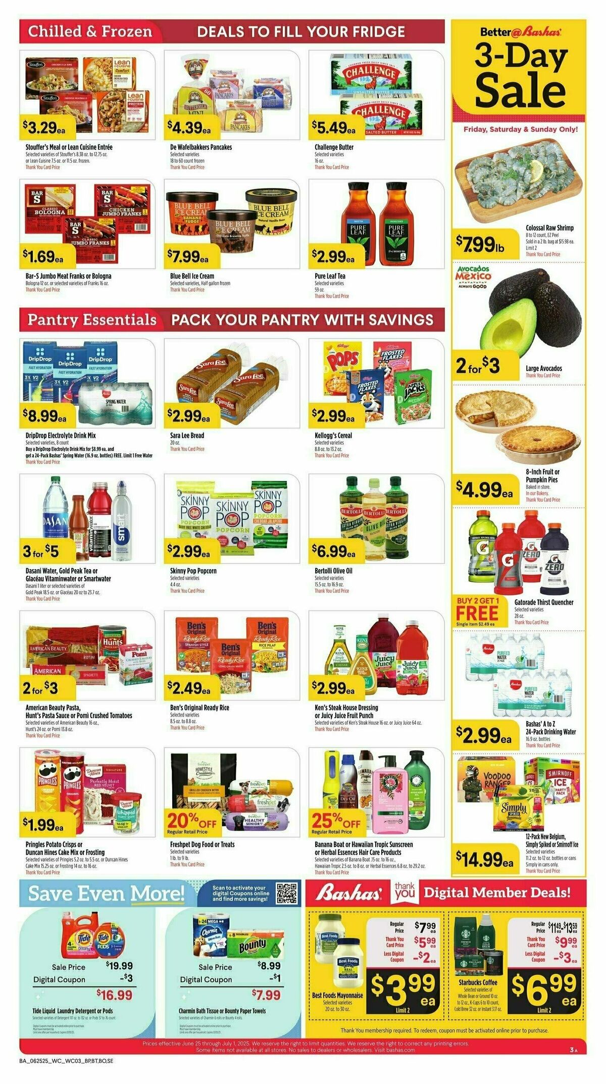 Bashas Weekly Ad from June 25