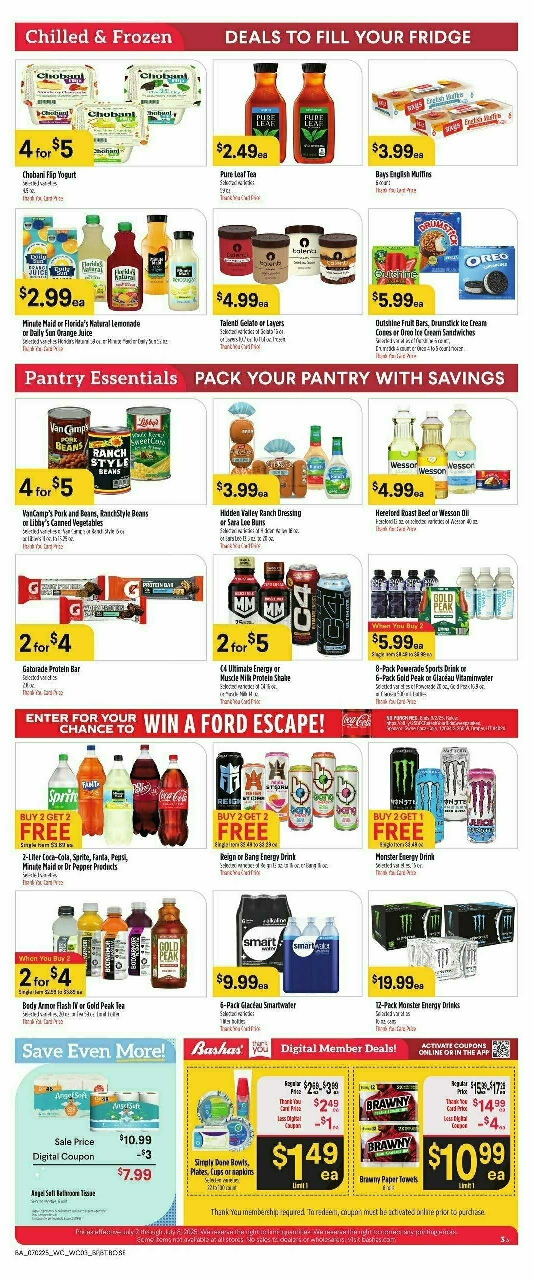 Bashas Weekly Ad from July 2