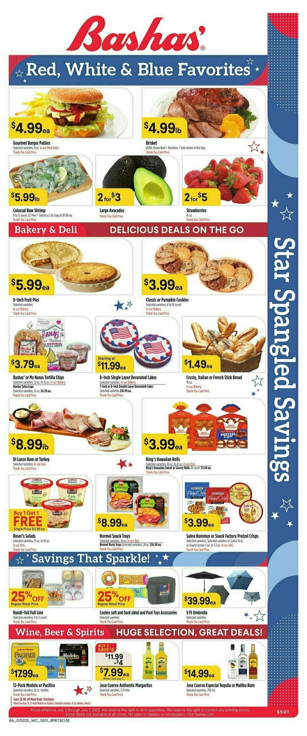 Bashas Weekly Ad from July 2