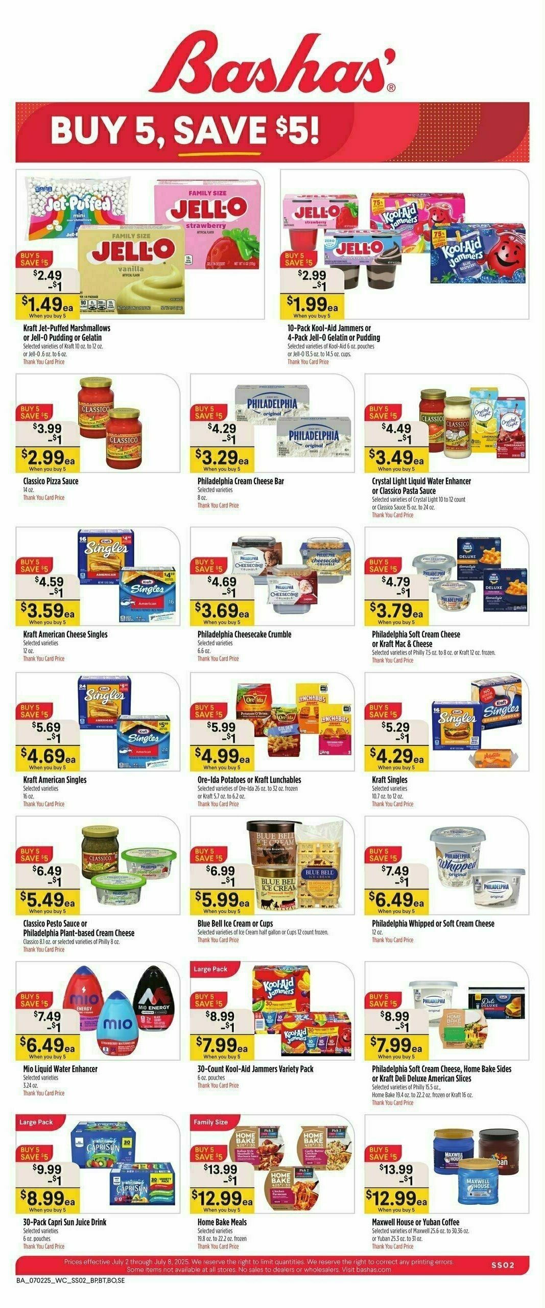 Bashas Weekly Ad from July 2