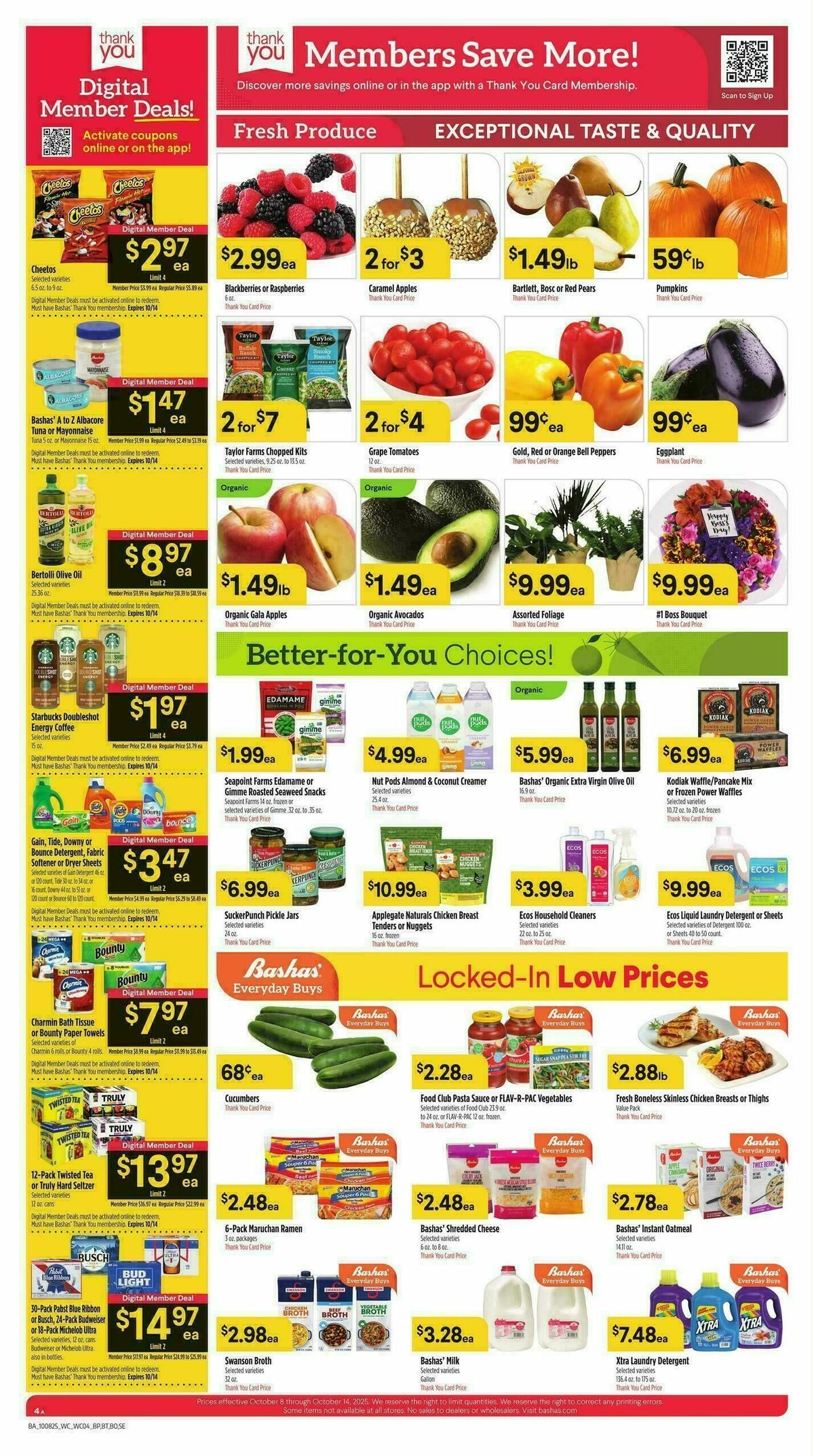Bashas Weekly Ad from October 8