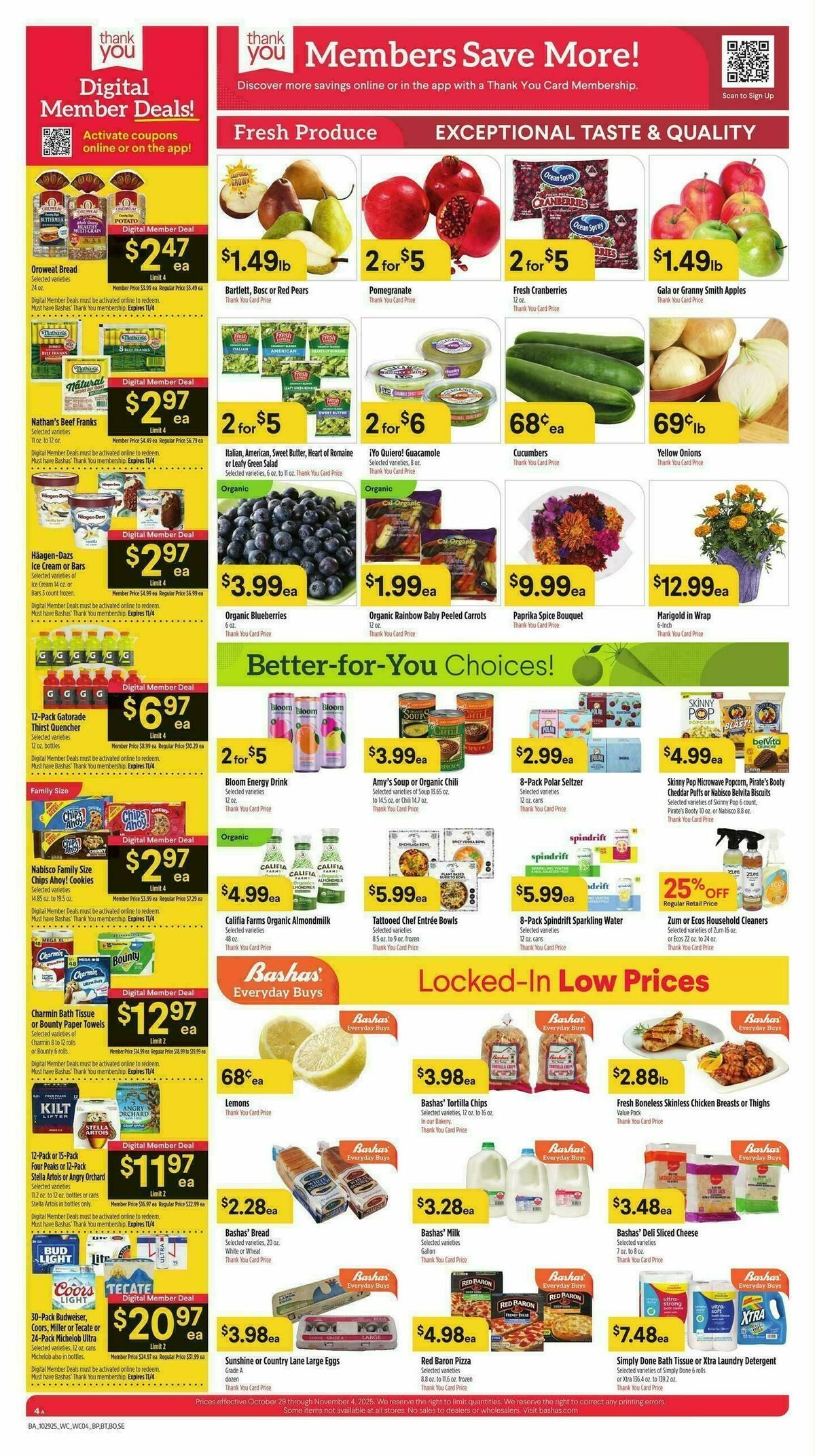 Bashas Weekly Ad from October 29