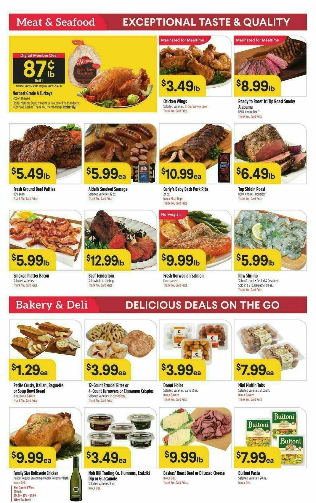 Bashas Weekly Ad from November 5