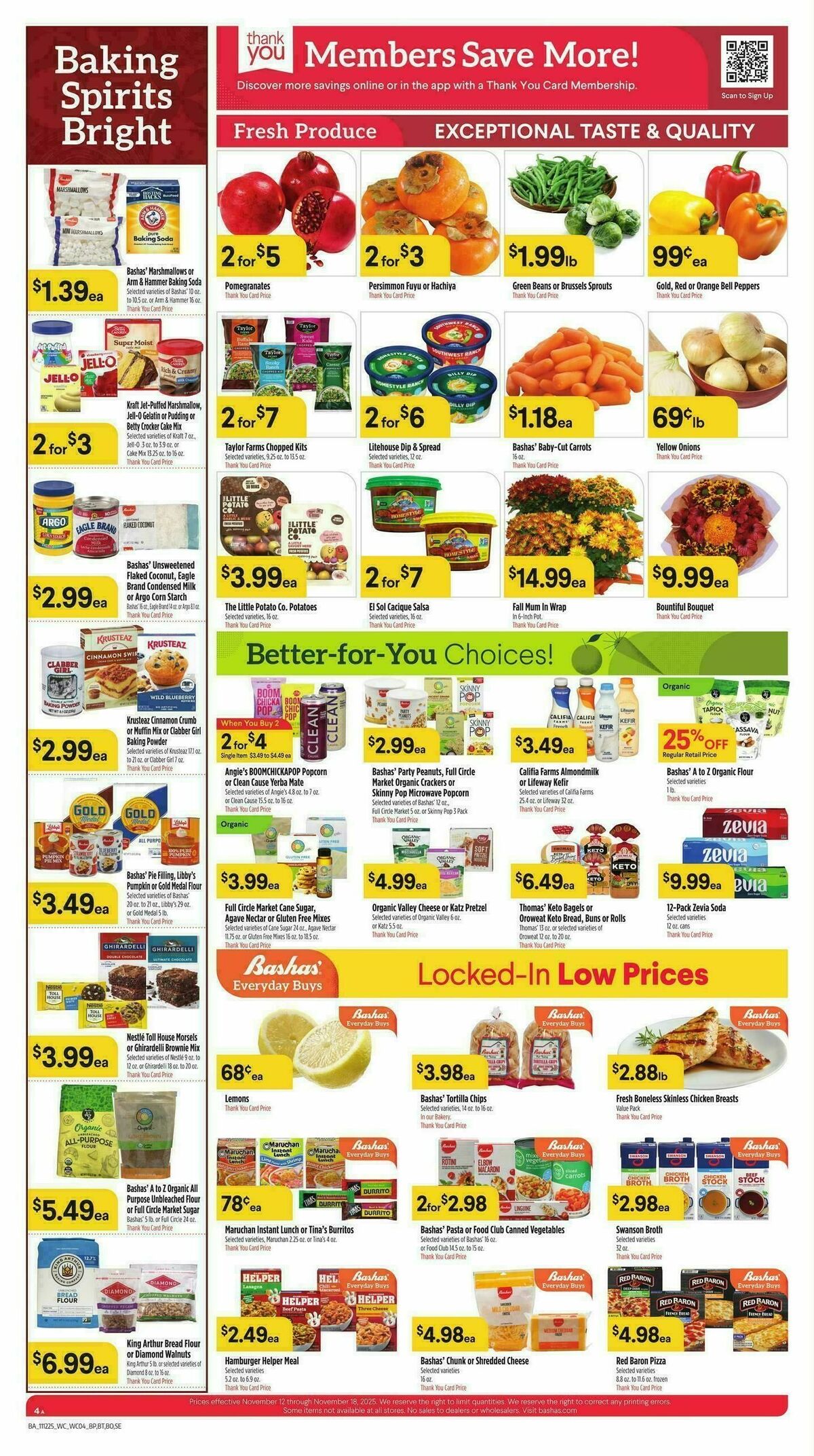 Bashas Weekly Ad from November 12