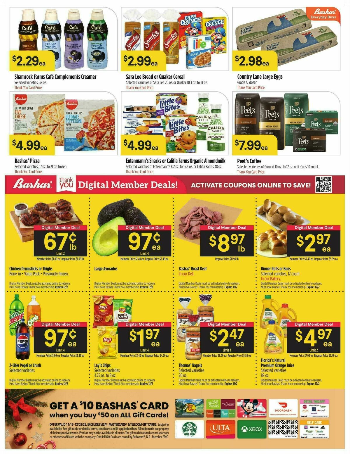 Bashas Weekly Ad from November 28