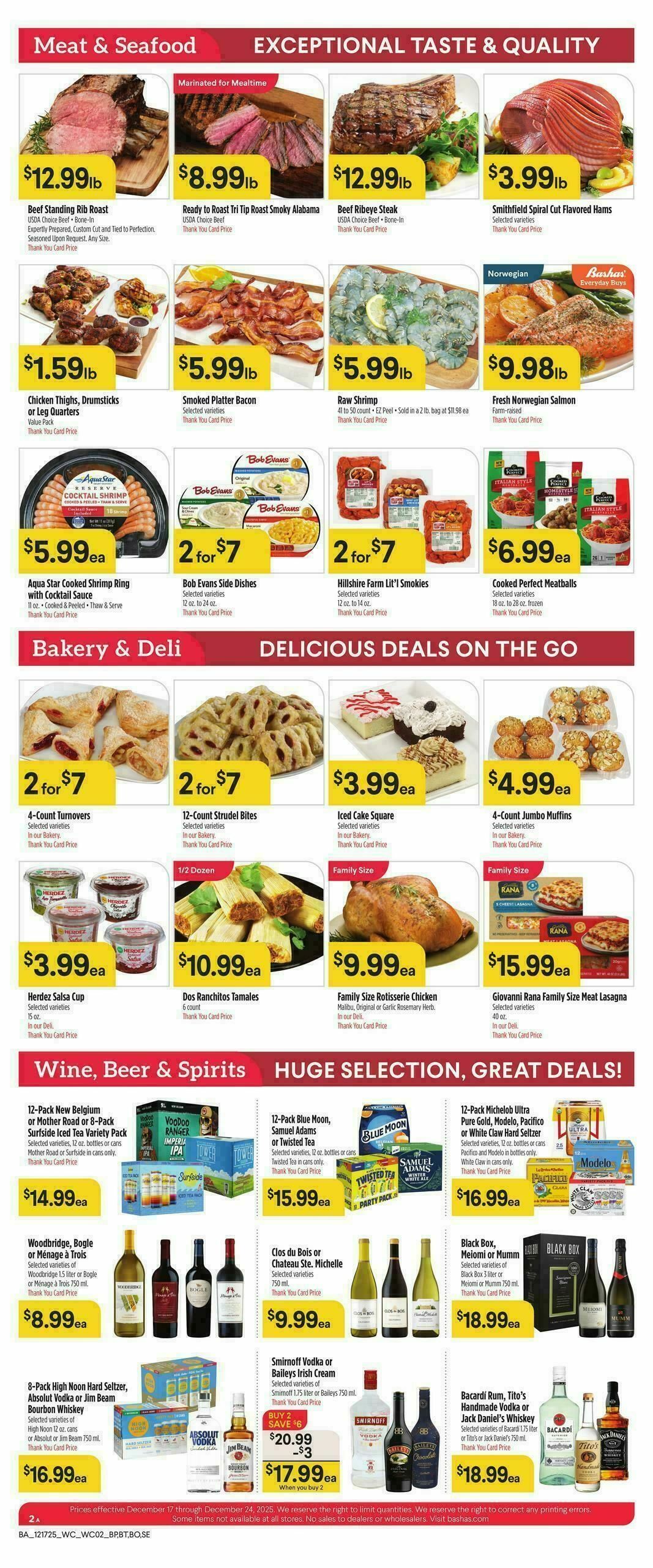 Bashas Weekly Ad from December 17