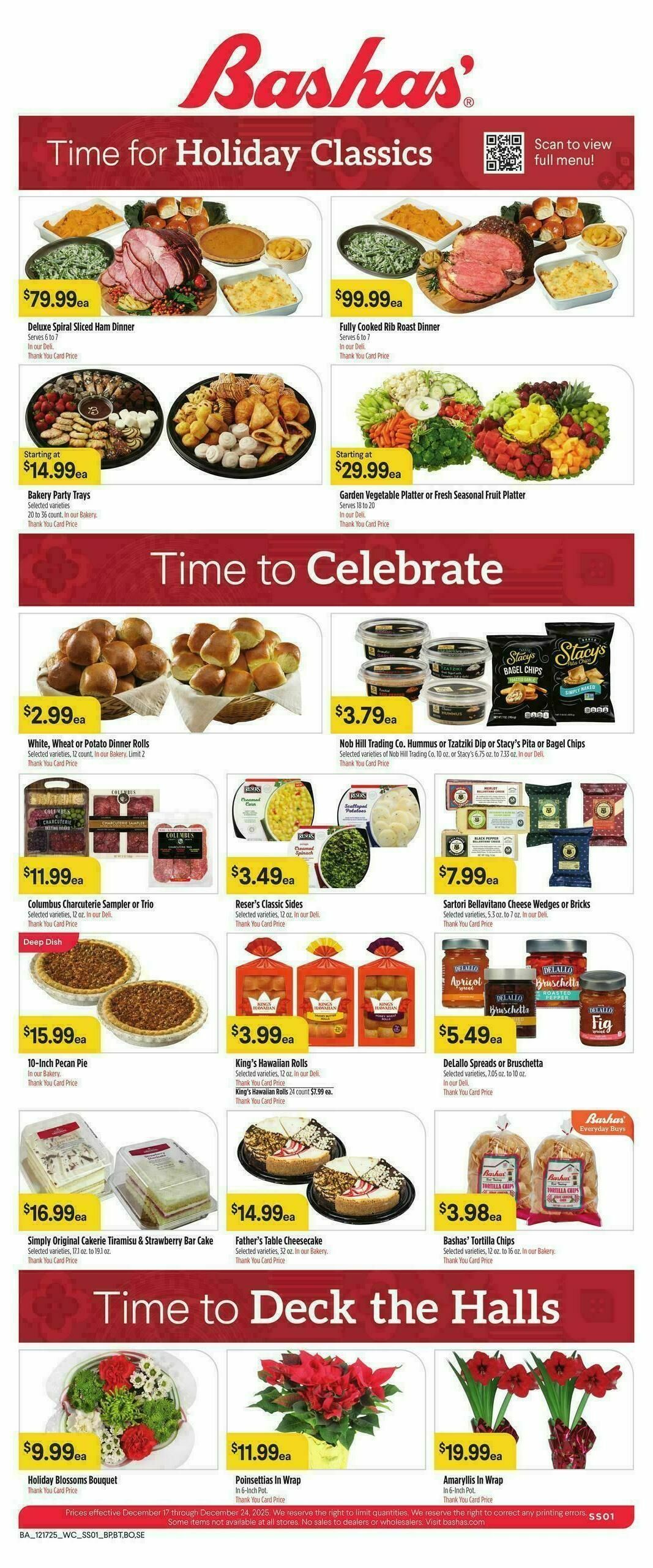 Bashas Weekly Ad from December 17