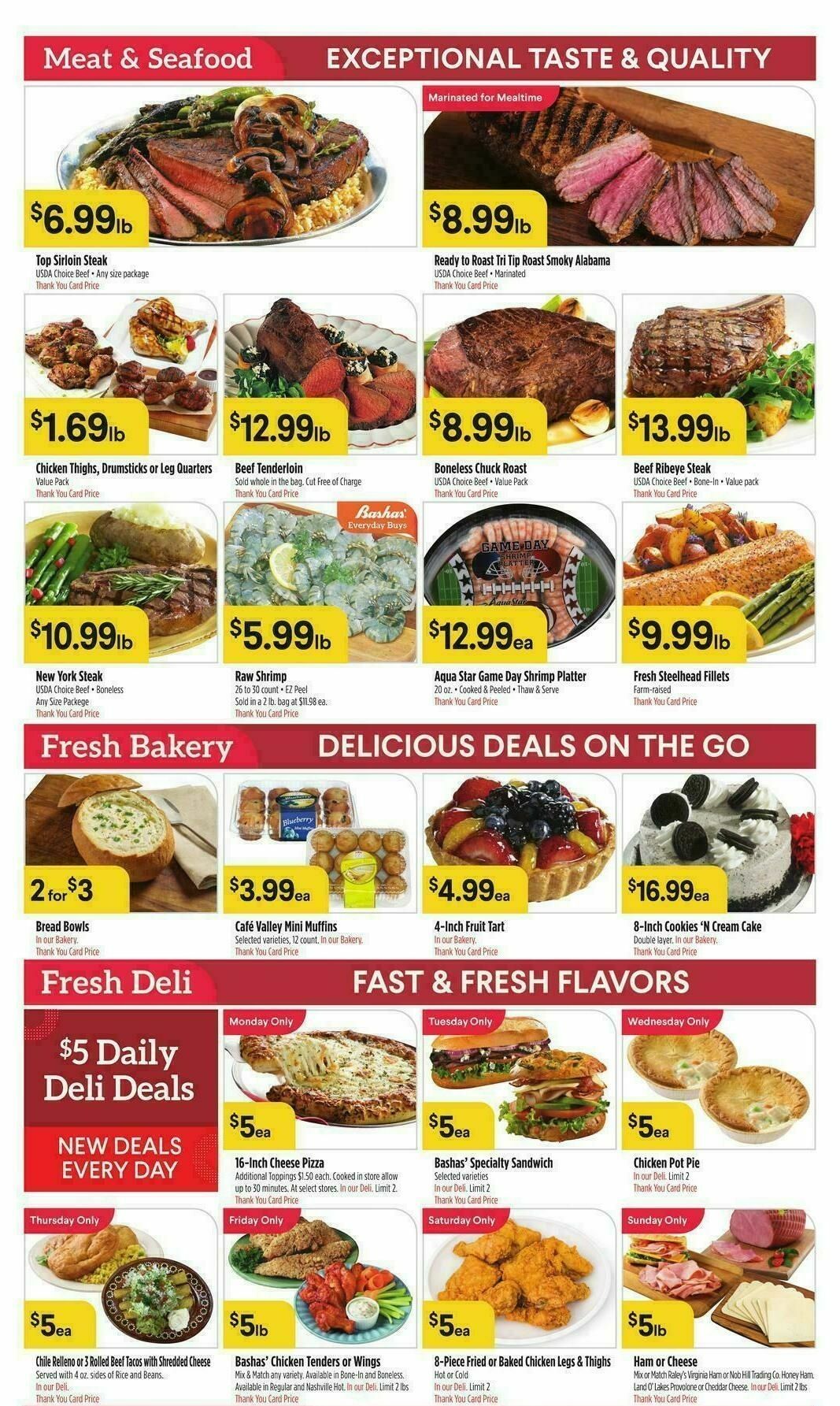Bashas Weekly Ad from January 14