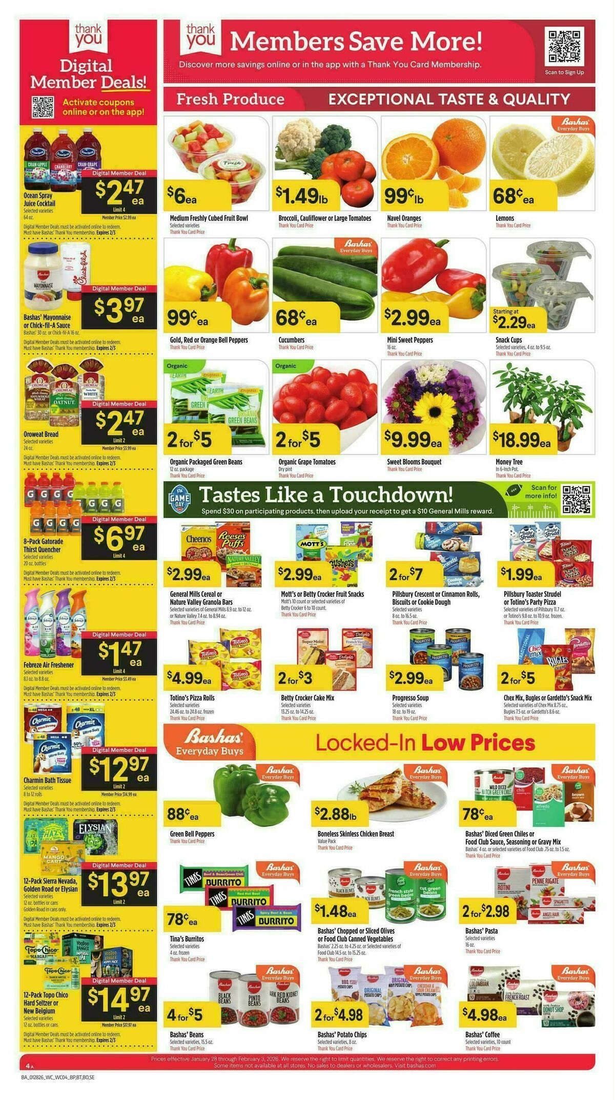 Bashas Weekly Ad from January 28