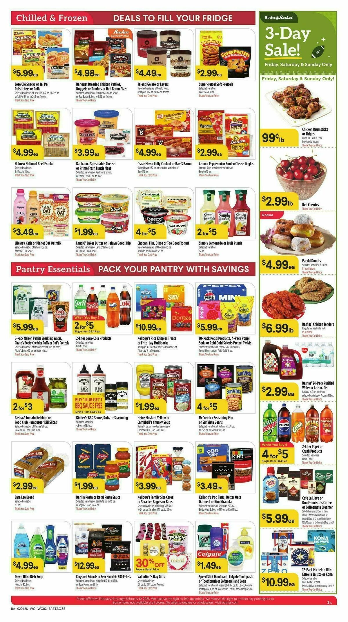 Bashas Weekly Ad from February 4
