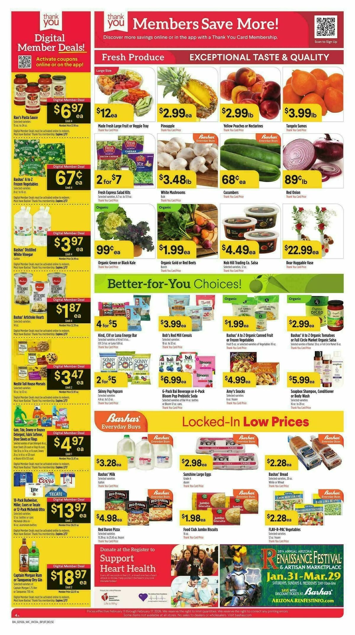 Bashas Weekly Ad from February 11