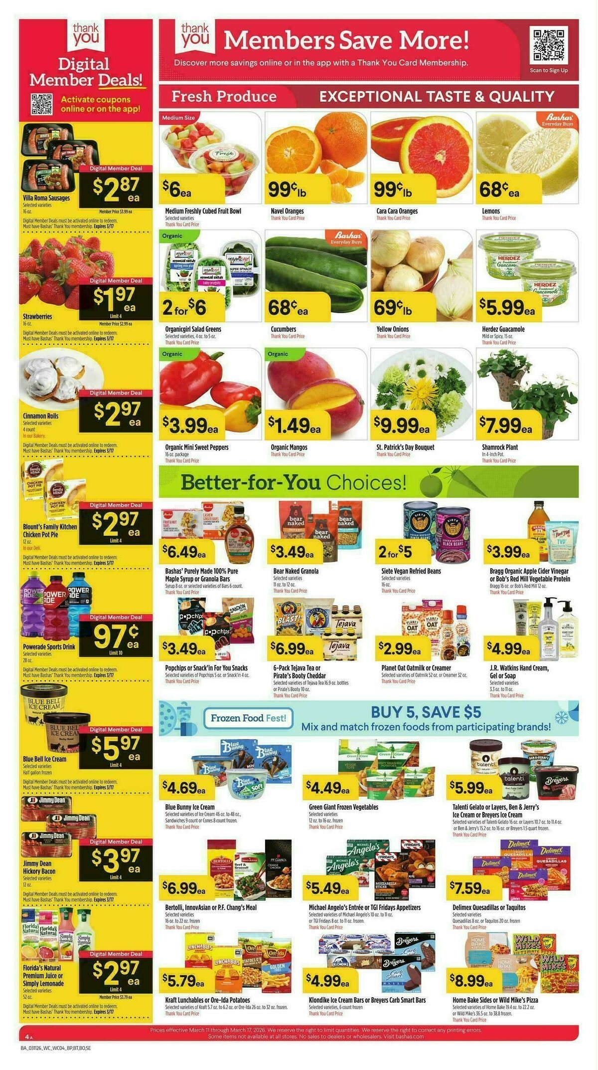 Bashas Weekly Ad from March 11