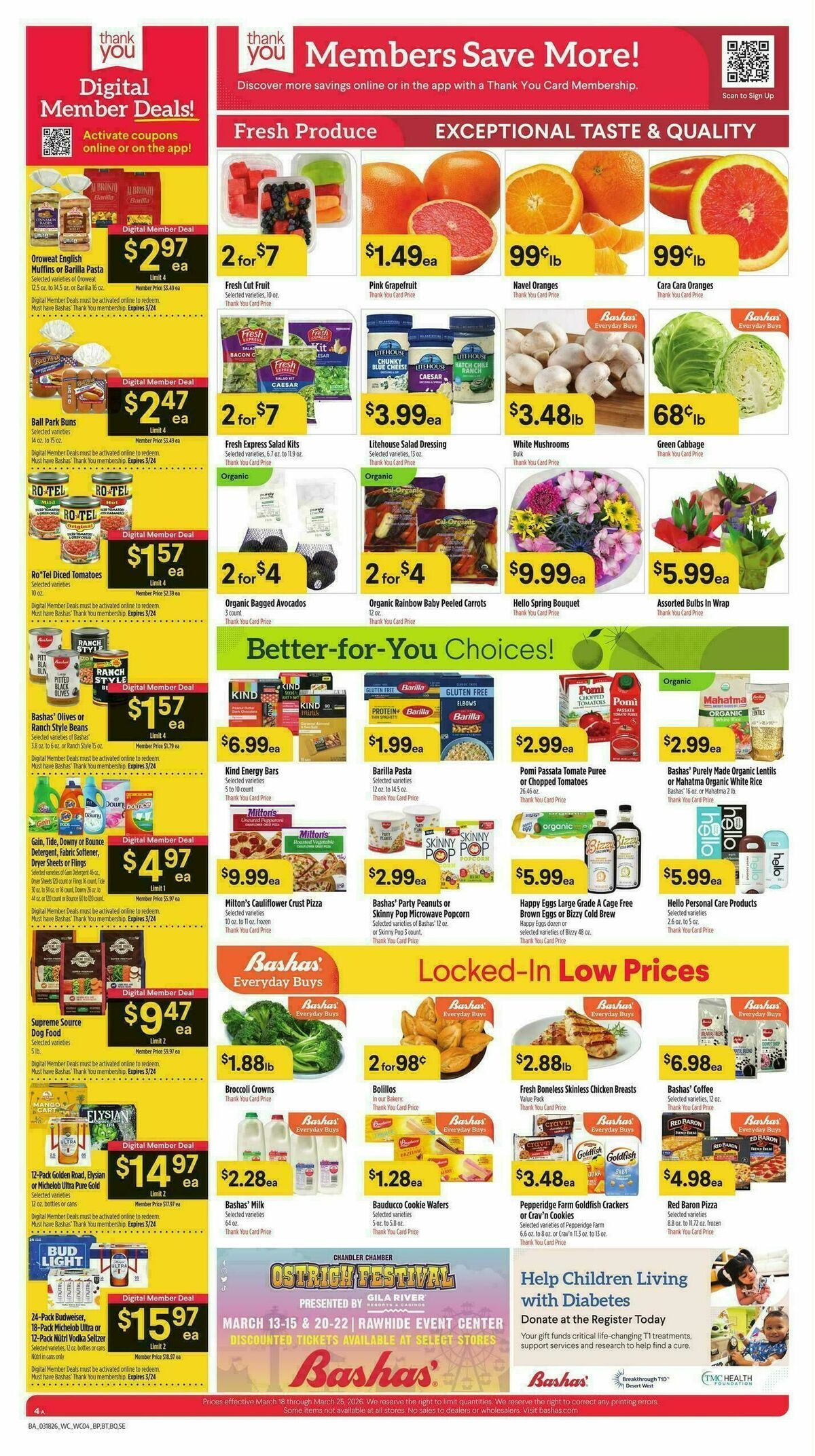 Bashas Weekly Ad from March 18